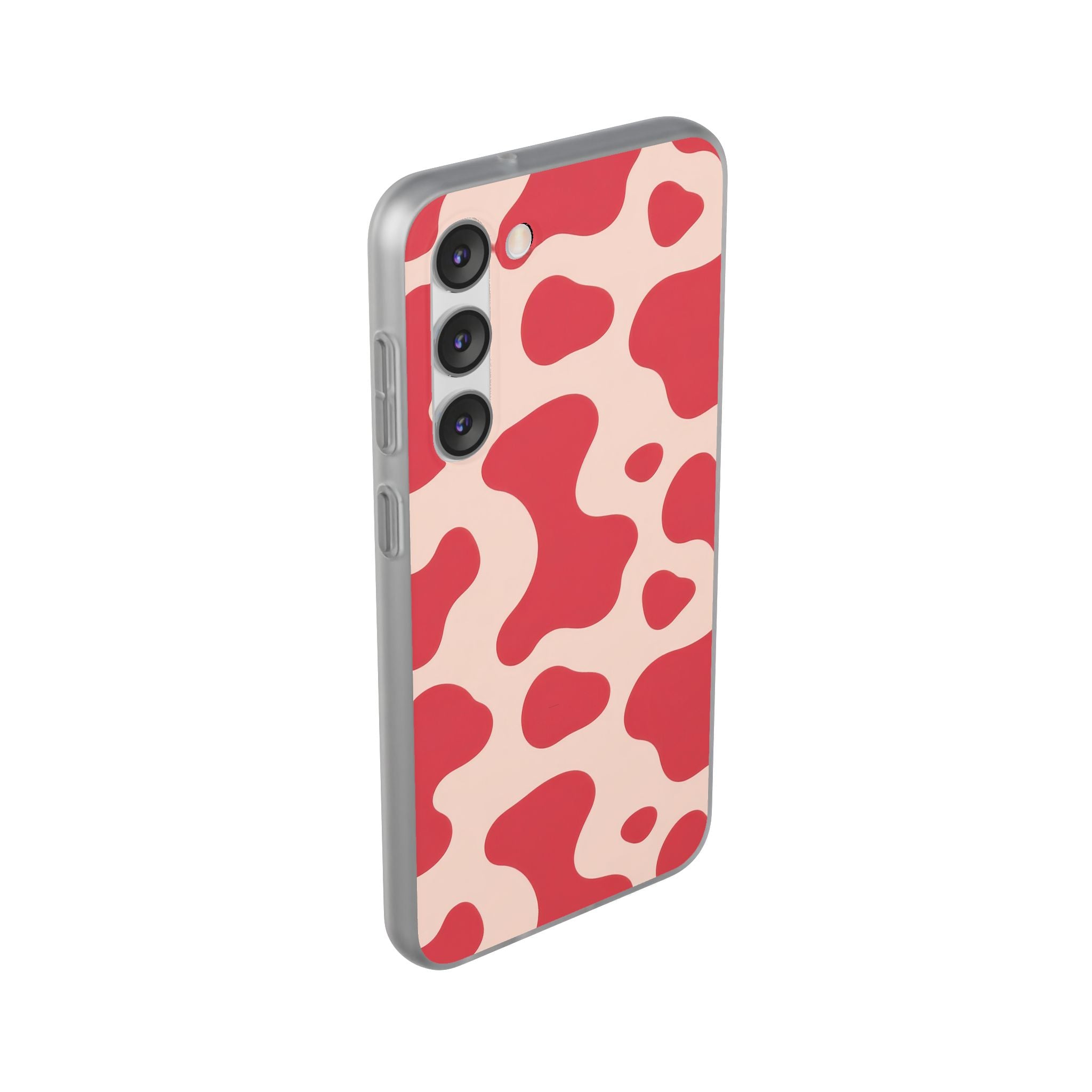 Red Jungle Cow Flexi Cases, Artsulli - Art is Long, Life is Short, Phone Case, , , , , , ,