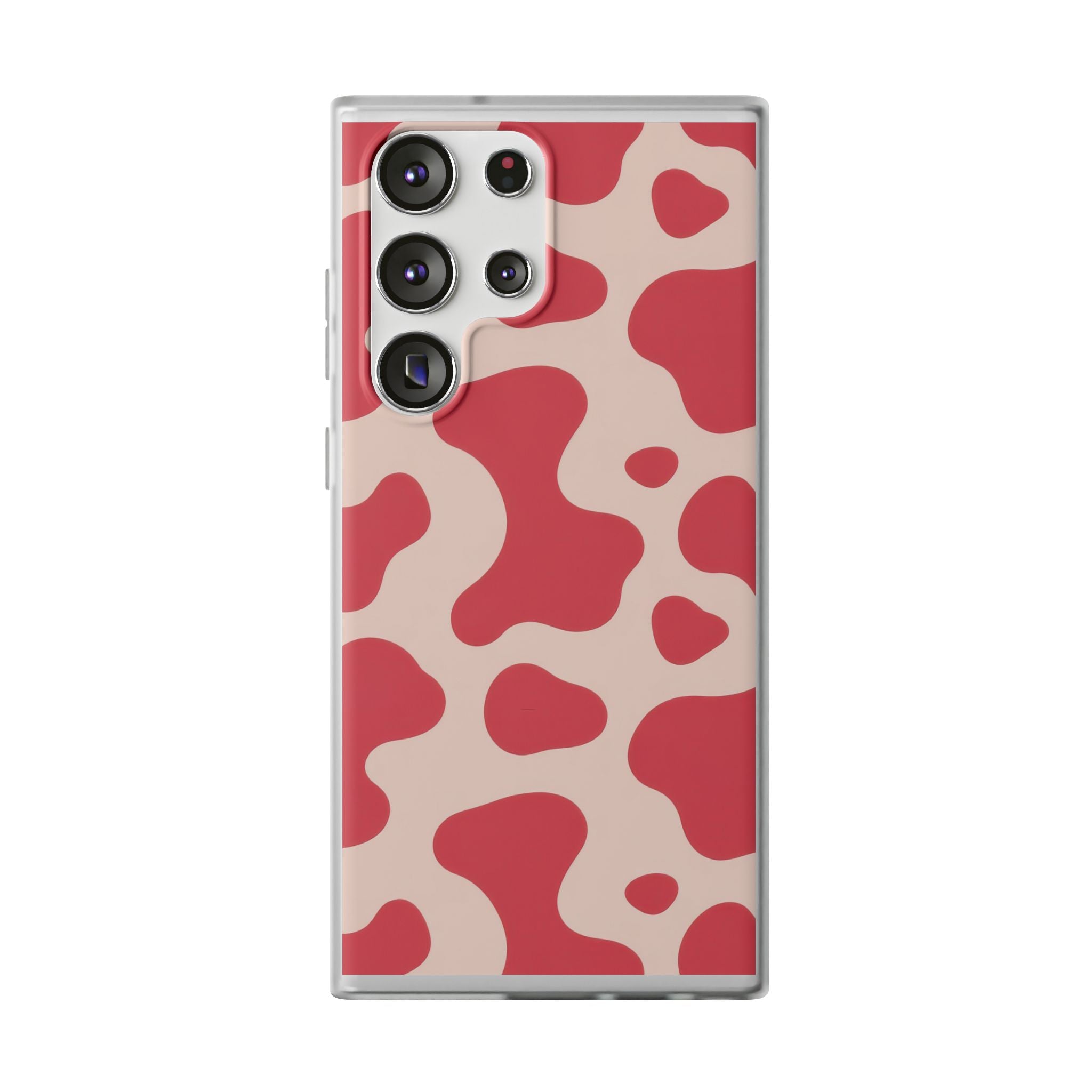 Red Jungle Cow Flexi Cases, Artsulli - Art is Long, Life is Short, Phone Case, Size, Samsung Galaxy S23 Ultra with gift packaging, , , , , 31116060015331920018