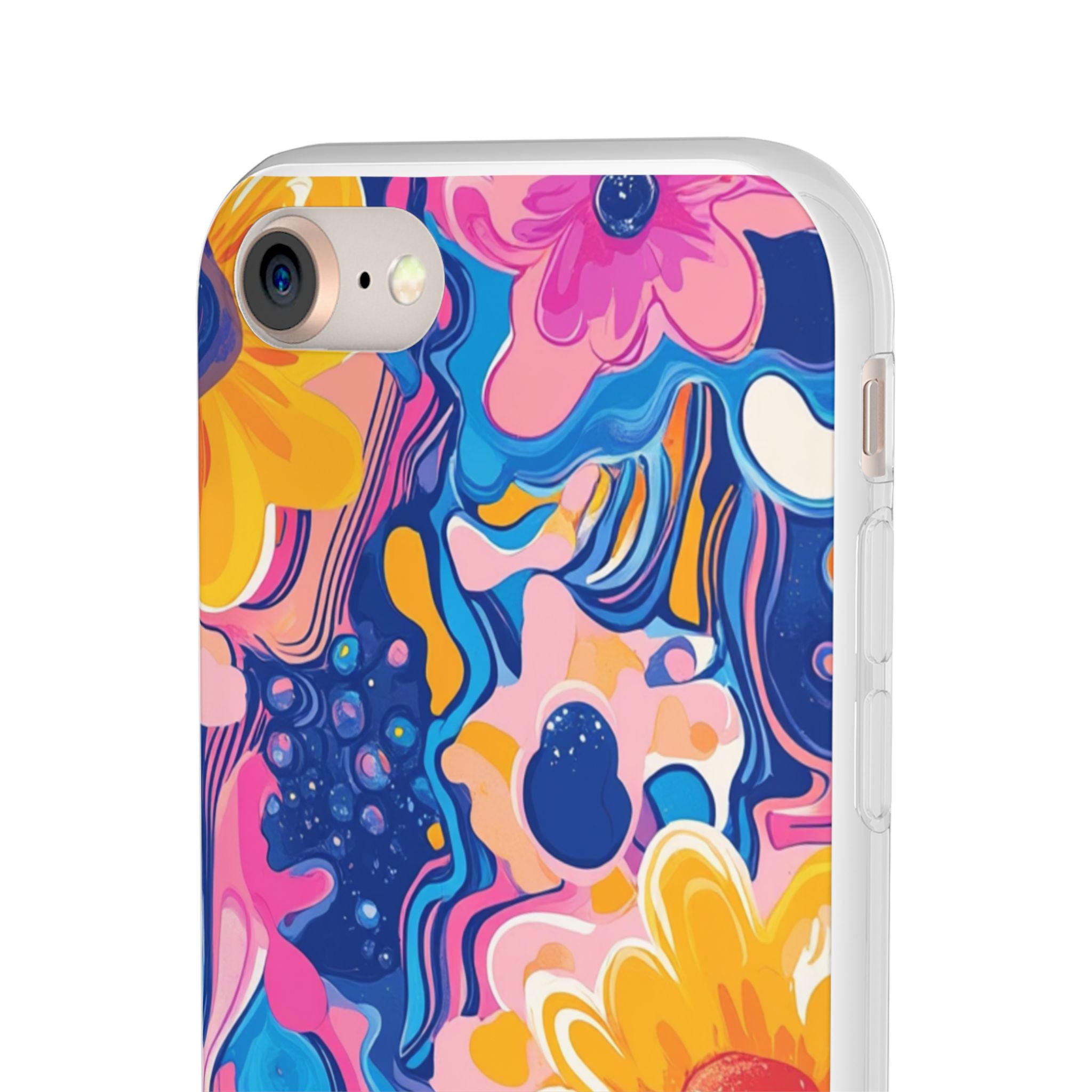 Psychedelic Floral iPhone Case, Artsulli - Art is Long, Life is Short, Phone Case, , , , , , ,