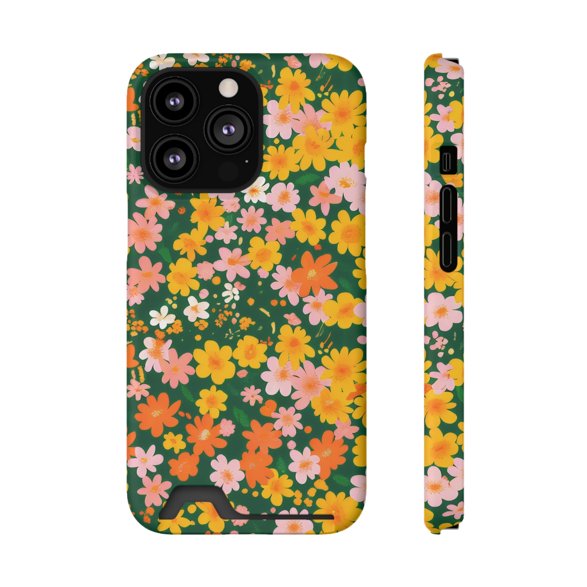 Phone Case With Card Holder, Artsulli - Art is Long, Life is Short, Phone Case, Size, iPhone 13 Pro, Surface, Matte, Shape, Without gift packaging, 15222072523336777287