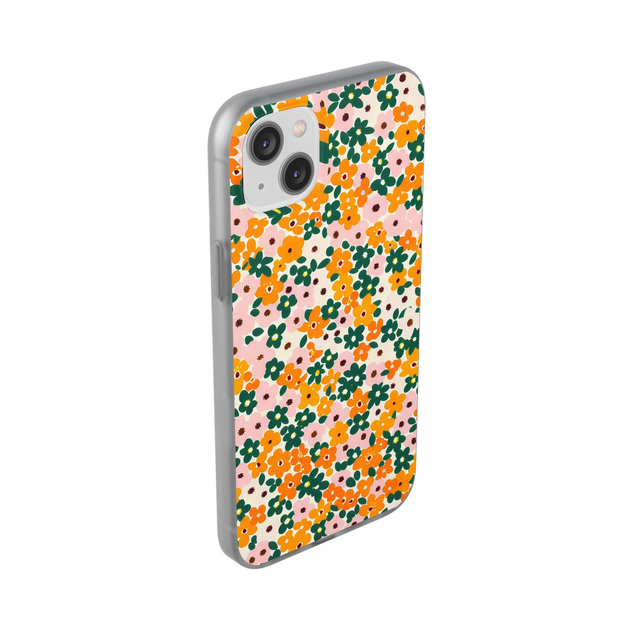 Vibrant Floral Flexi Case, Artsulli - Art is Long, Life is Short, Phone Case, , , , , , ,