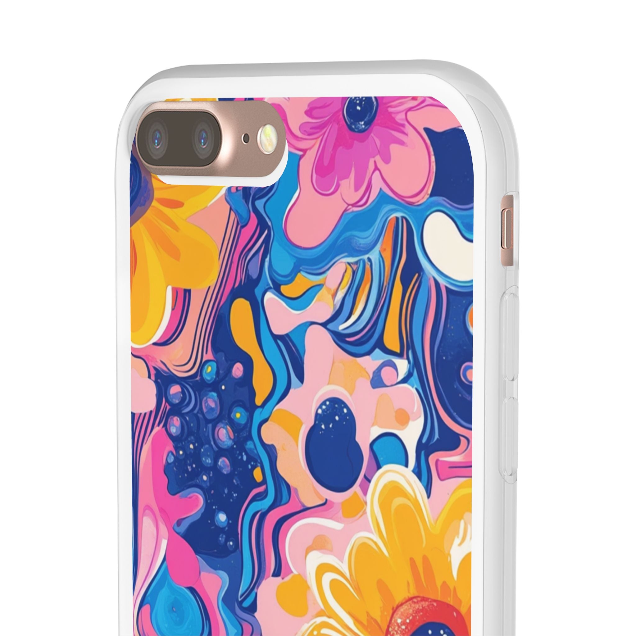 Psychedelic Floral iPhone Case, Artsulli - Art is Long, Life is Short, Phone Case, , , , , , ,