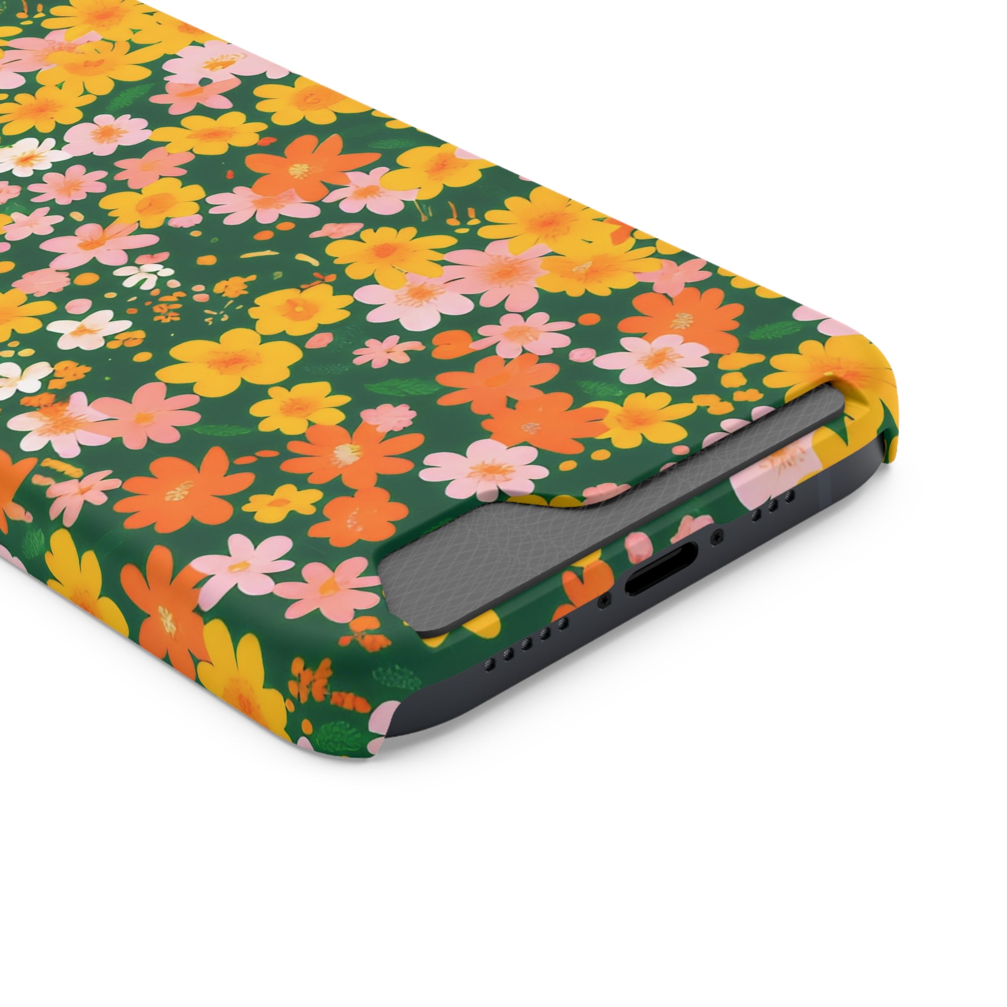Phone Case With Card Holder, Artsulli - Art is Long, Life is Short, Phone Case, , , , , , ,