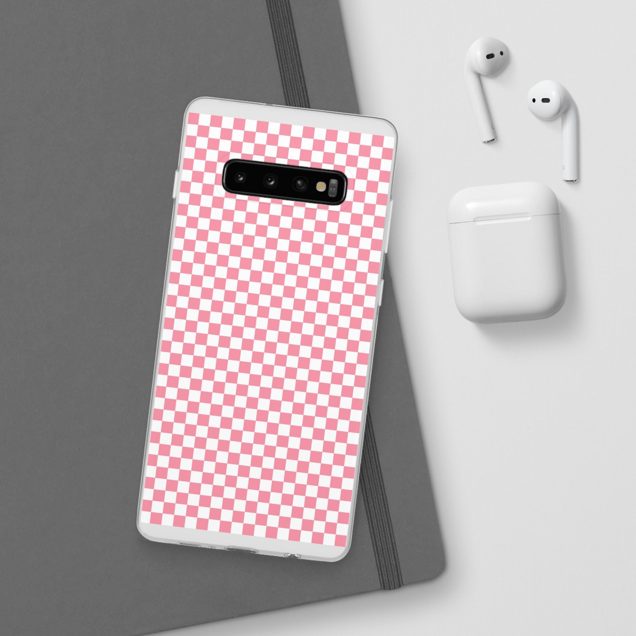 Brigandine Checkered Scene Flexi Cases, Artsulli - Art is Long, Life is Short, Phone Case, , , , , , ,