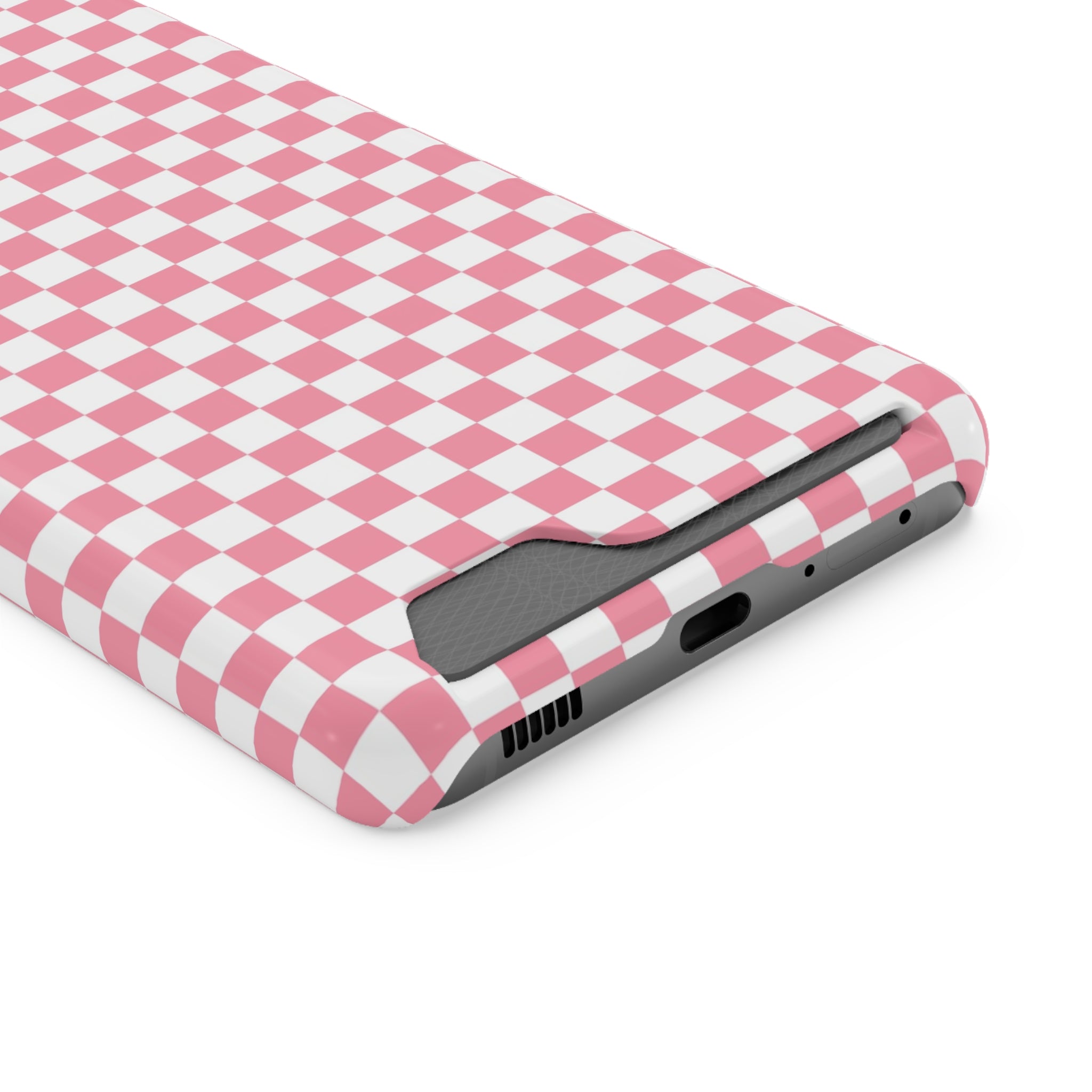 Brigandine Checkered Scene Phone Case With Card Holder, Artsulli - Art is Long, Life is Short, Phone Case, , , , , , ,