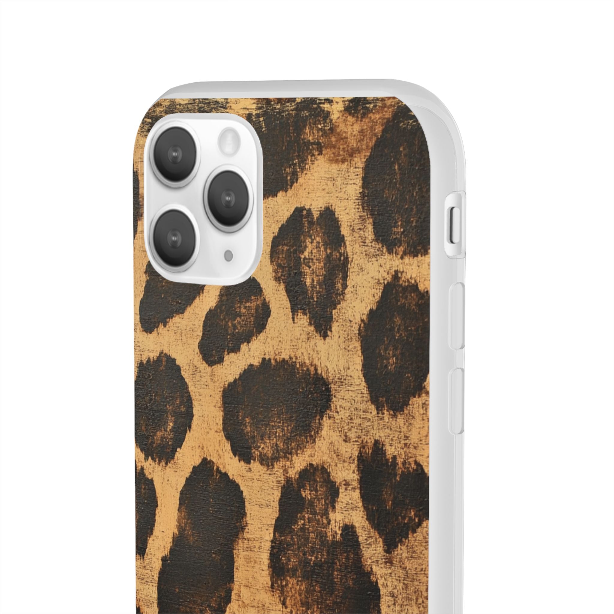 Brown Leopard Print iPhone Case, Artsulli - Art is Long, Life is Short, Phone Case, , , , , , ,