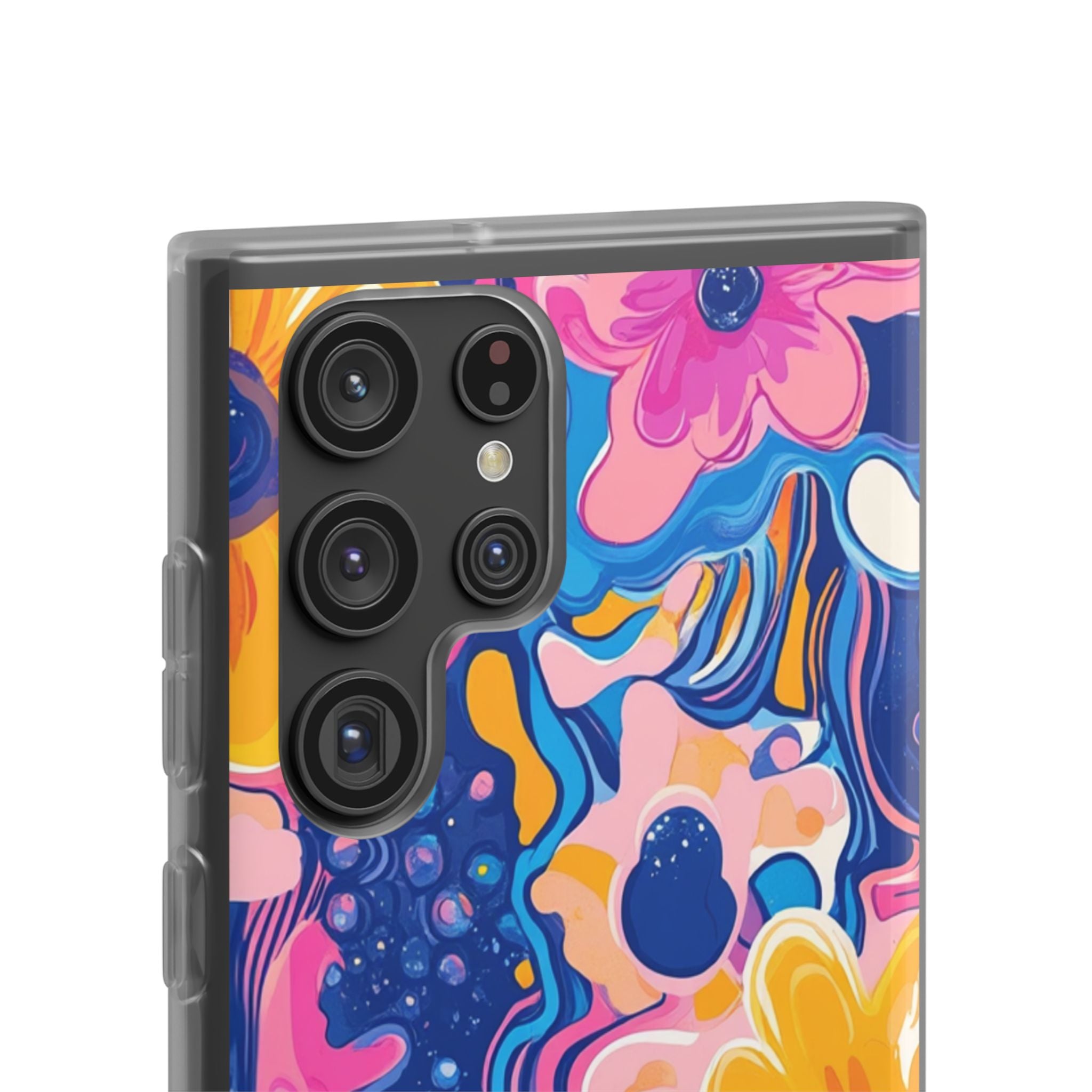 Psychedelic Floral iPhone Case, Artsulli - Art is Long, Life is Short, Phone Case, , , , , , ,