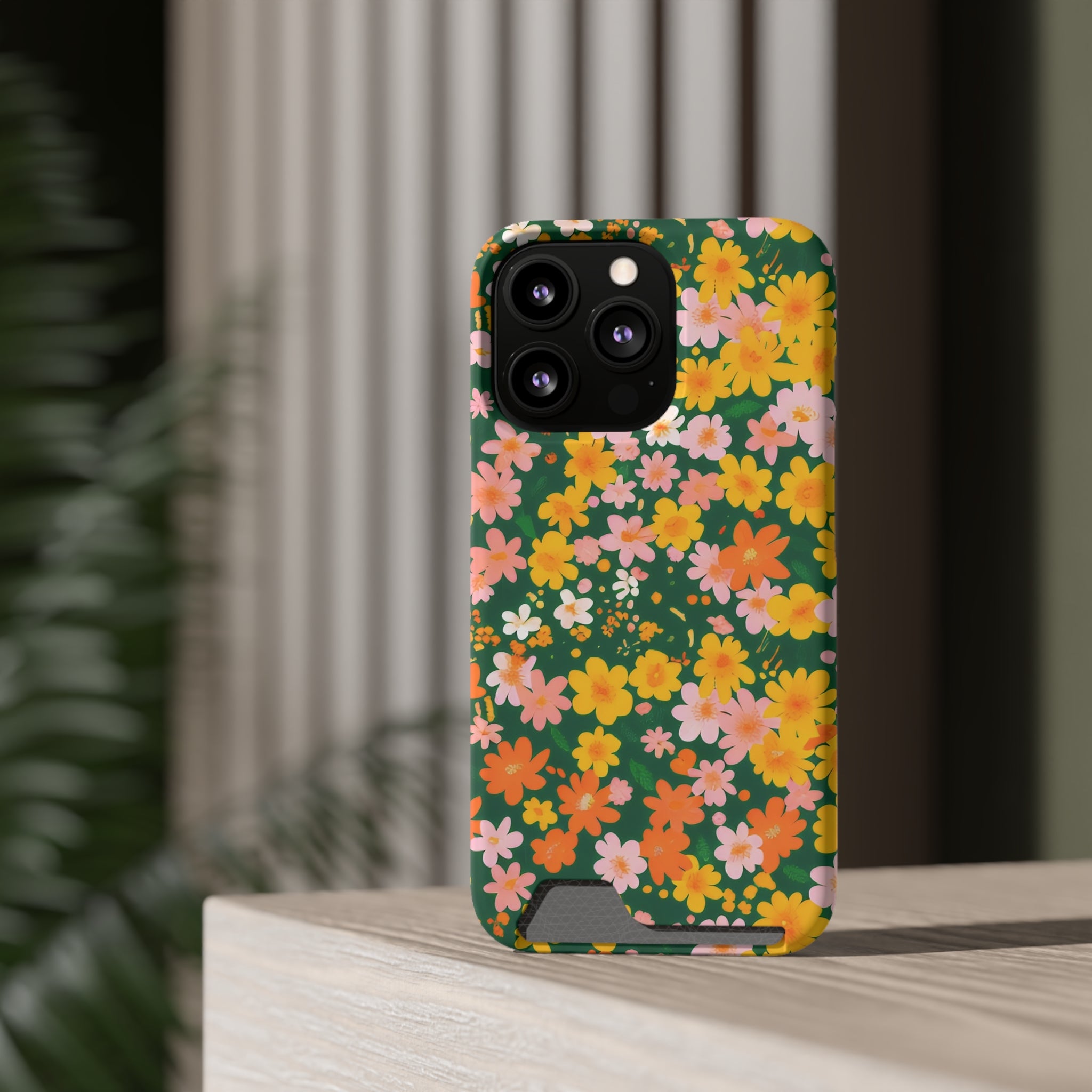 Phone Case With Card Holder, Artsulli - Art is Long, Life is Short, Phone Case, , , , , , ,