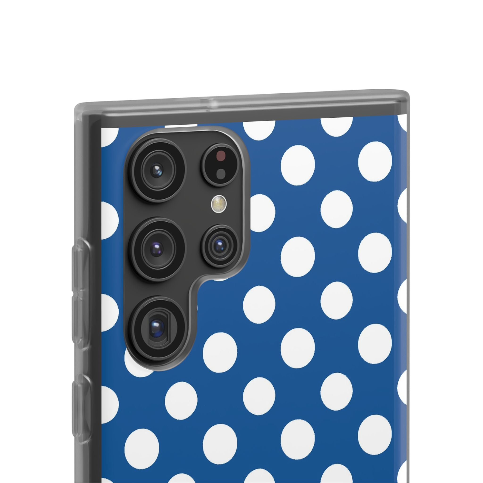 Blue and White Polka Dot iPhone Case, Artsulli - Art is Long, Life is Short, Phone Case, , , , , , ,