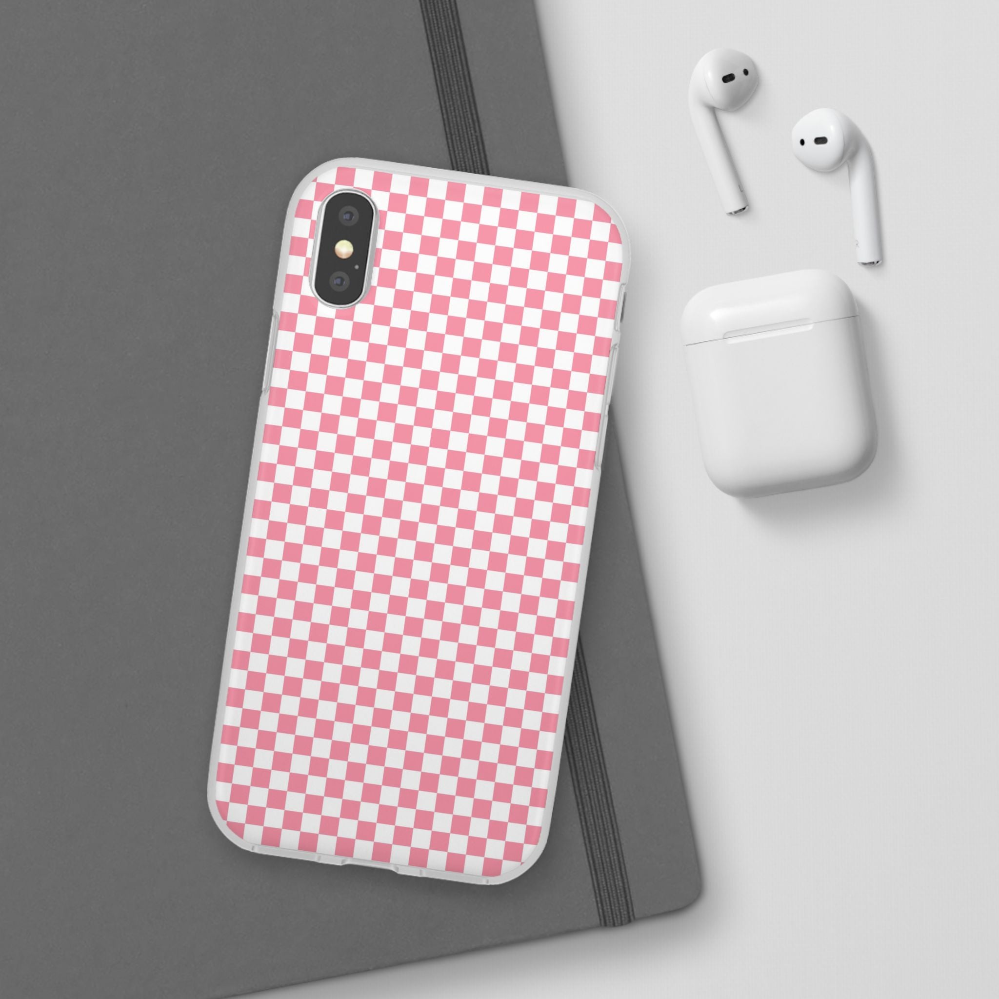 Brigandine Checkered Scene Flexi Cases, Artsulli - Art is Long, Life is Short, Phone Case, , , , , , ,