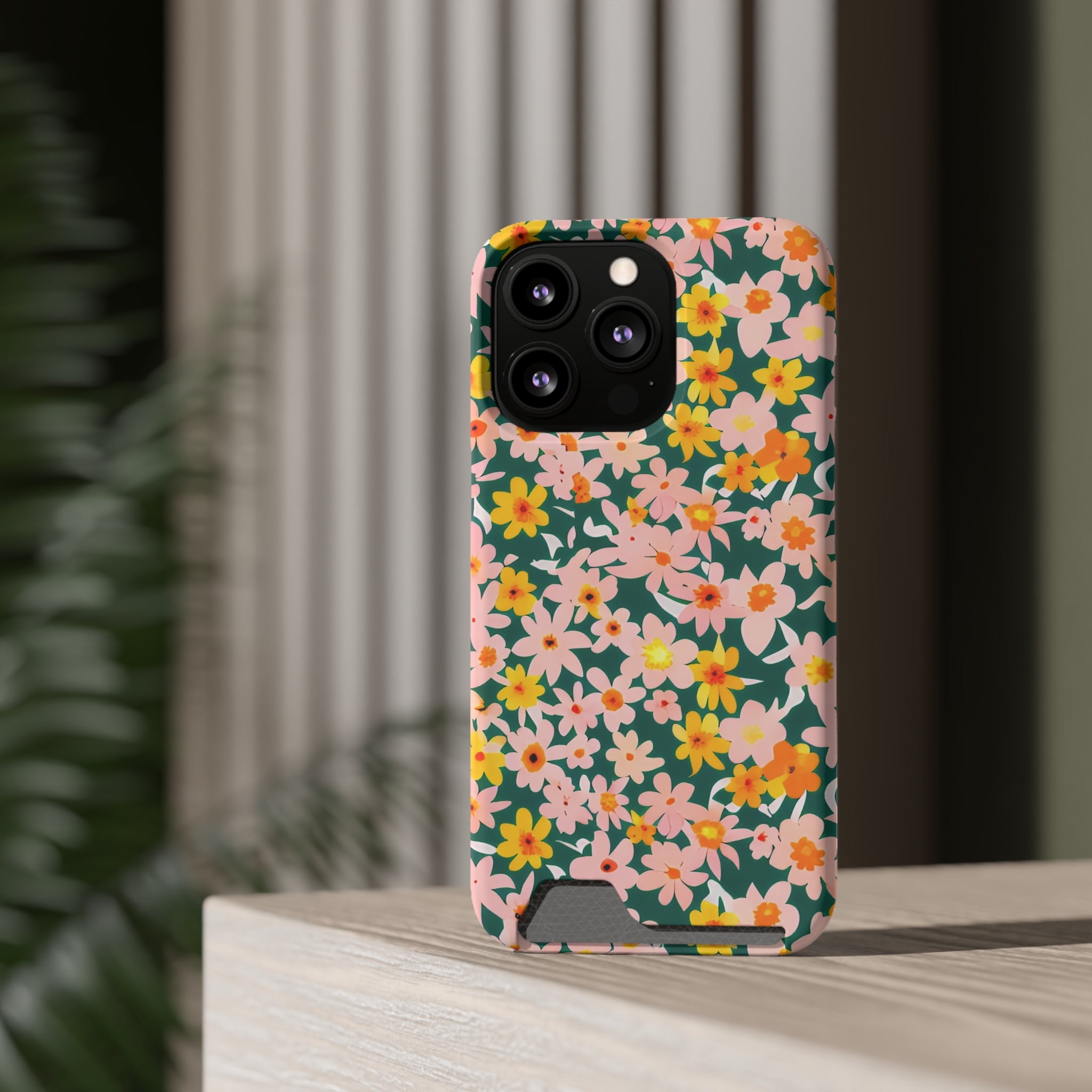Phone Case With Card Holder, Artsulli - Art is Long, Life is Short, Phone Case, , , , , , ,