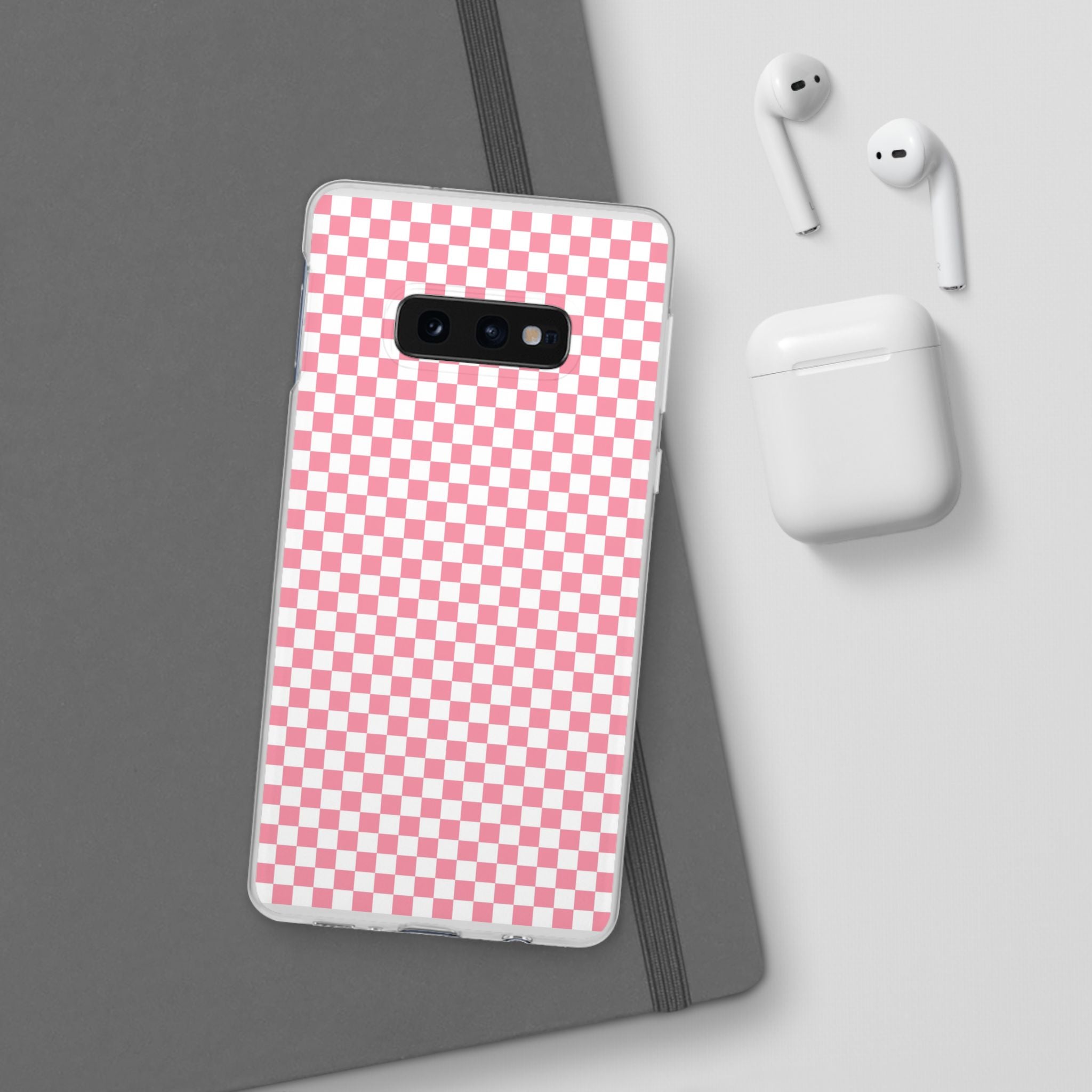 Brigandine Checkered Scene Flexi Cases, Artsulli - Art is Long, Life is Short, Phone Case, , , , , , ,