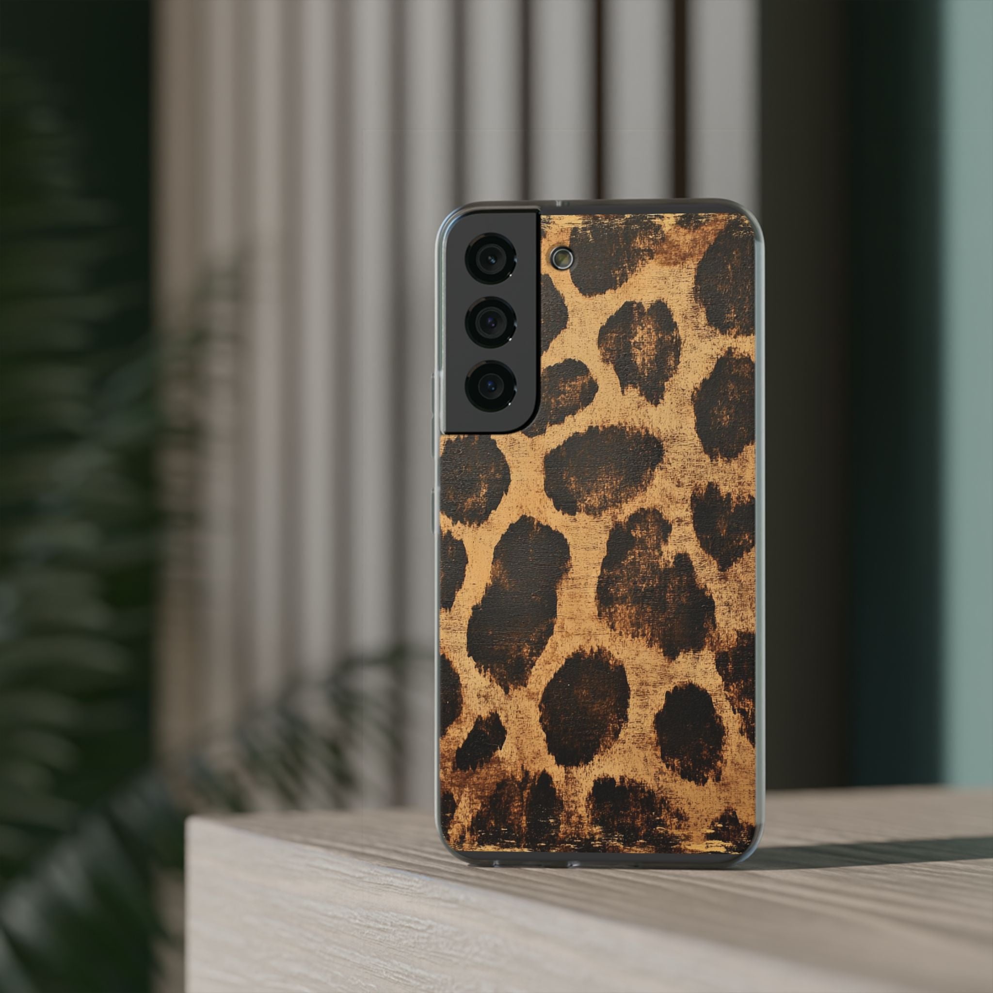 Brown Leopard Print iPhone Case, Artsulli - Art is Long, Life is Short, Phone Case, , , , , , ,