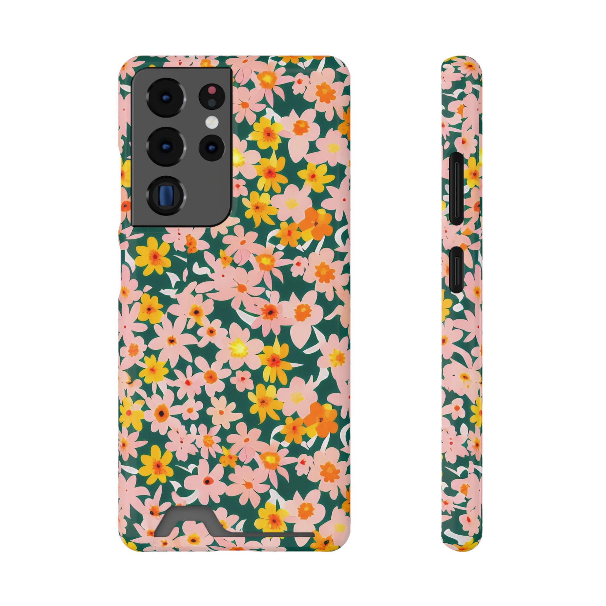 Phone Case With Card Holder, Artsulli - Art is Long, Life is Short, Phone Case, Size, Samsung Galaxy S21 Ultra, Surface, Glossy, Shape, Without gift packaging, 83217379841794178690