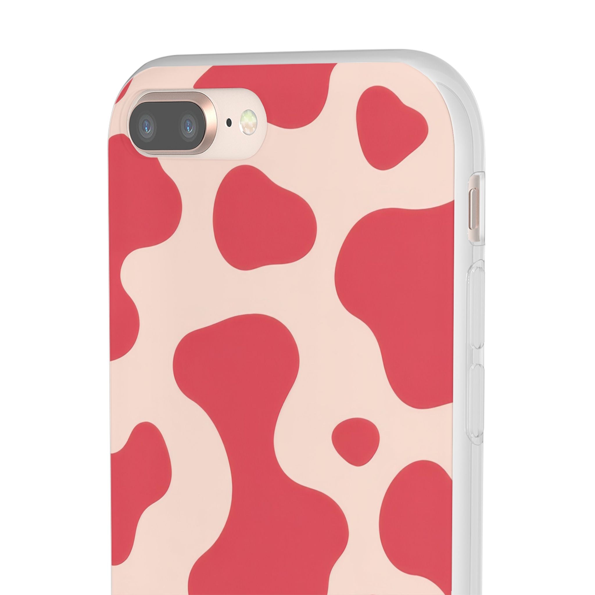 Red Jungle Cow Flexi Cases, Artsulli - Art is Long, Life is Short, Phone Case, , , , , , ,