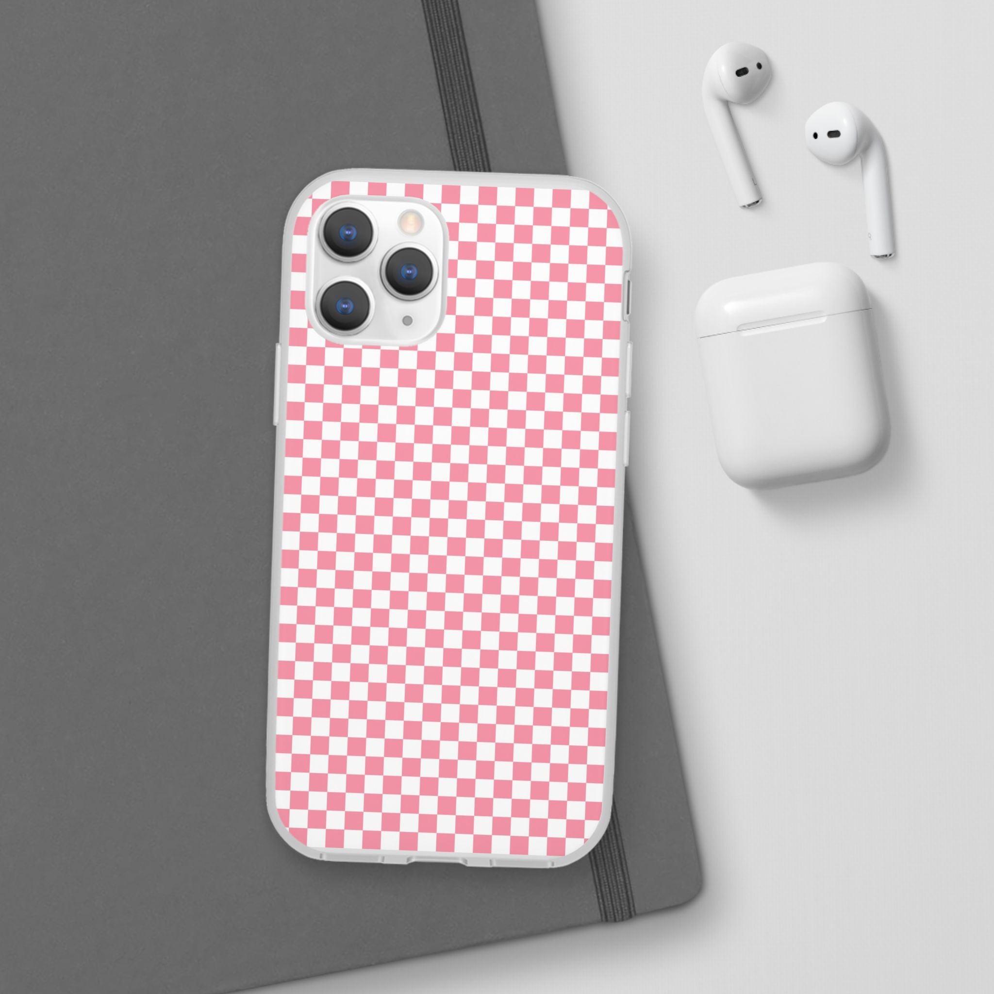 Brigandine Checkered Scene Flexi Cases, Artsulli - Art is Long, Life is Short, Phone Case, , , , , , ,