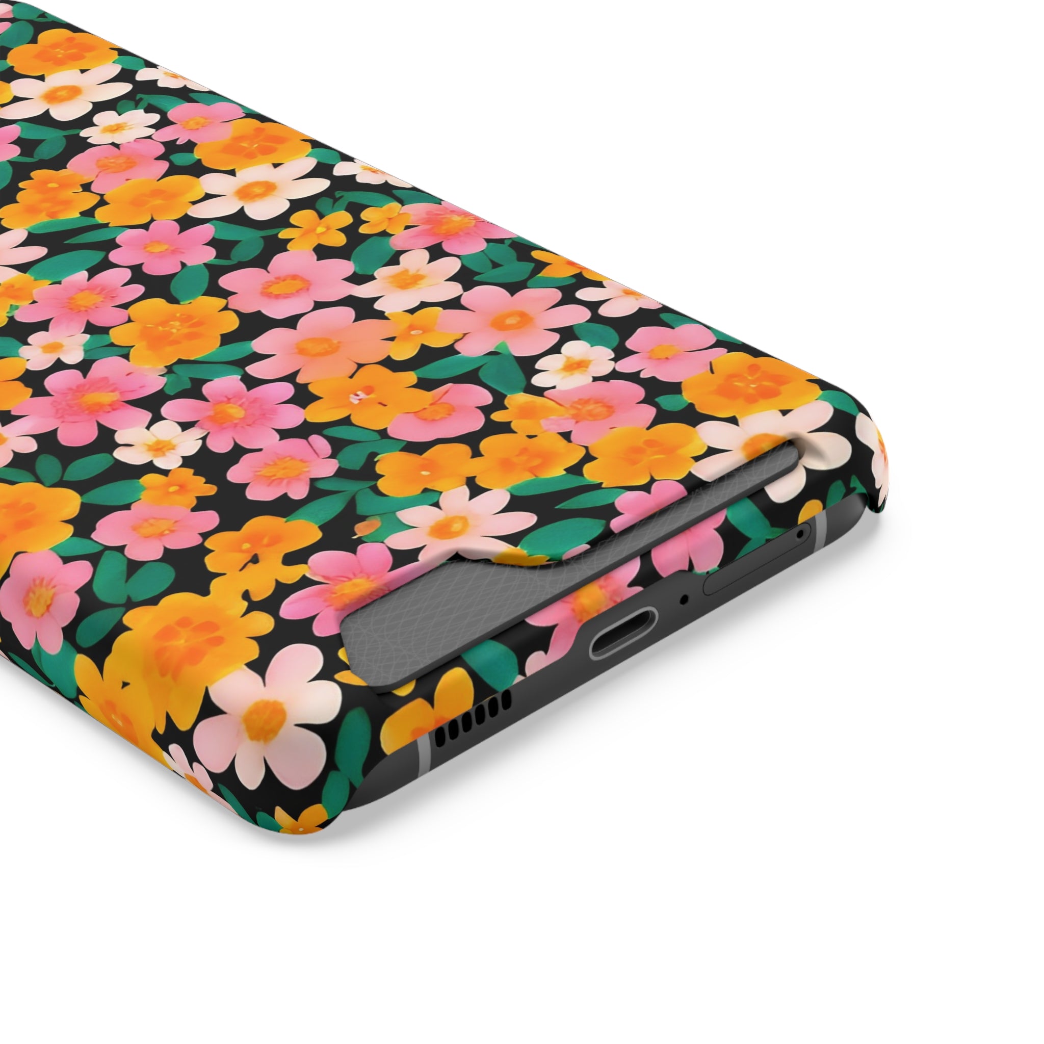 Phone Case With Card Holder, Artsulli - Art is Long, Life is Short, Phone Case, , , , , , ,