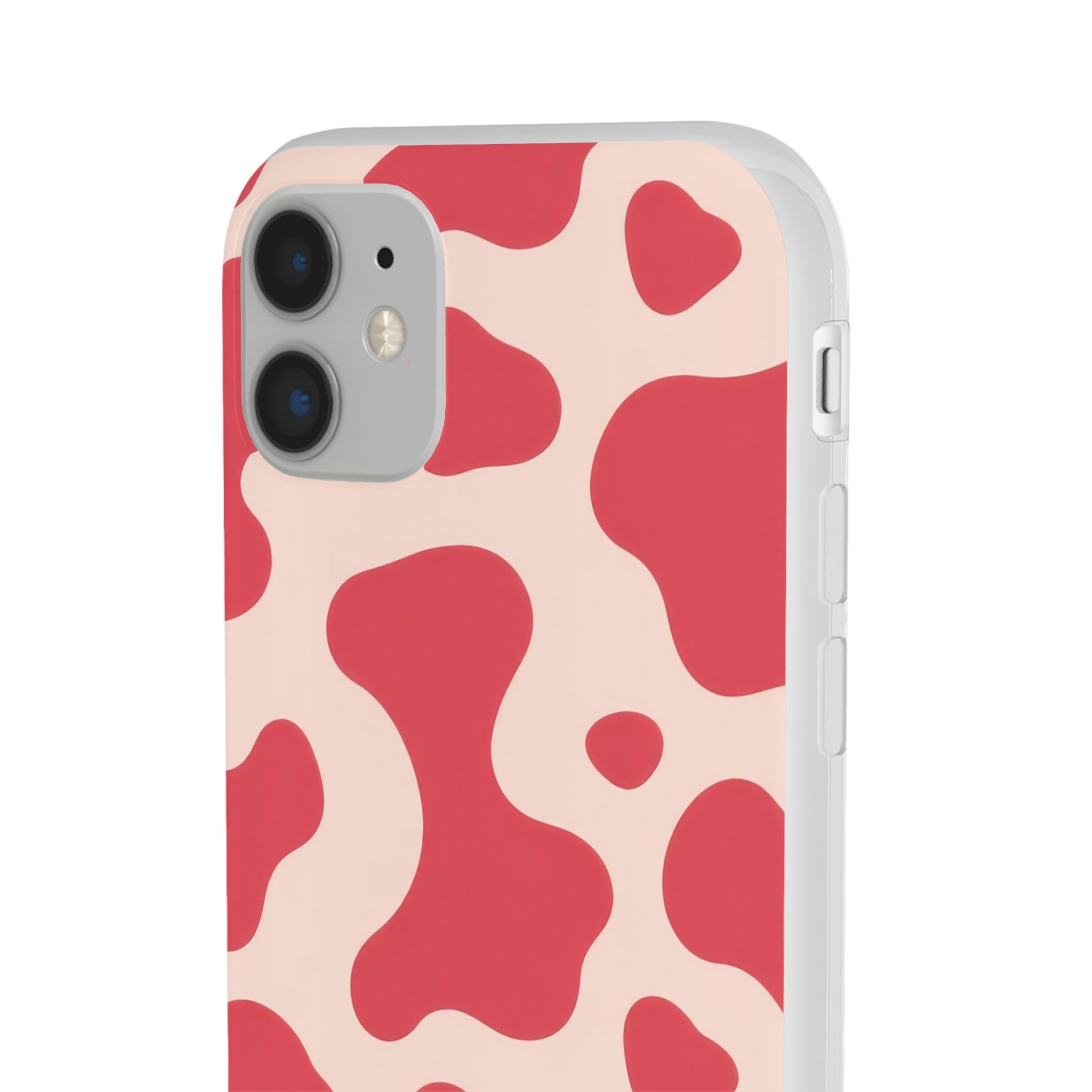 Red Jungle Cow Flexi Cases, Artsulli - Art is Long, Life is Short, Phone Case, , , , , , ,
