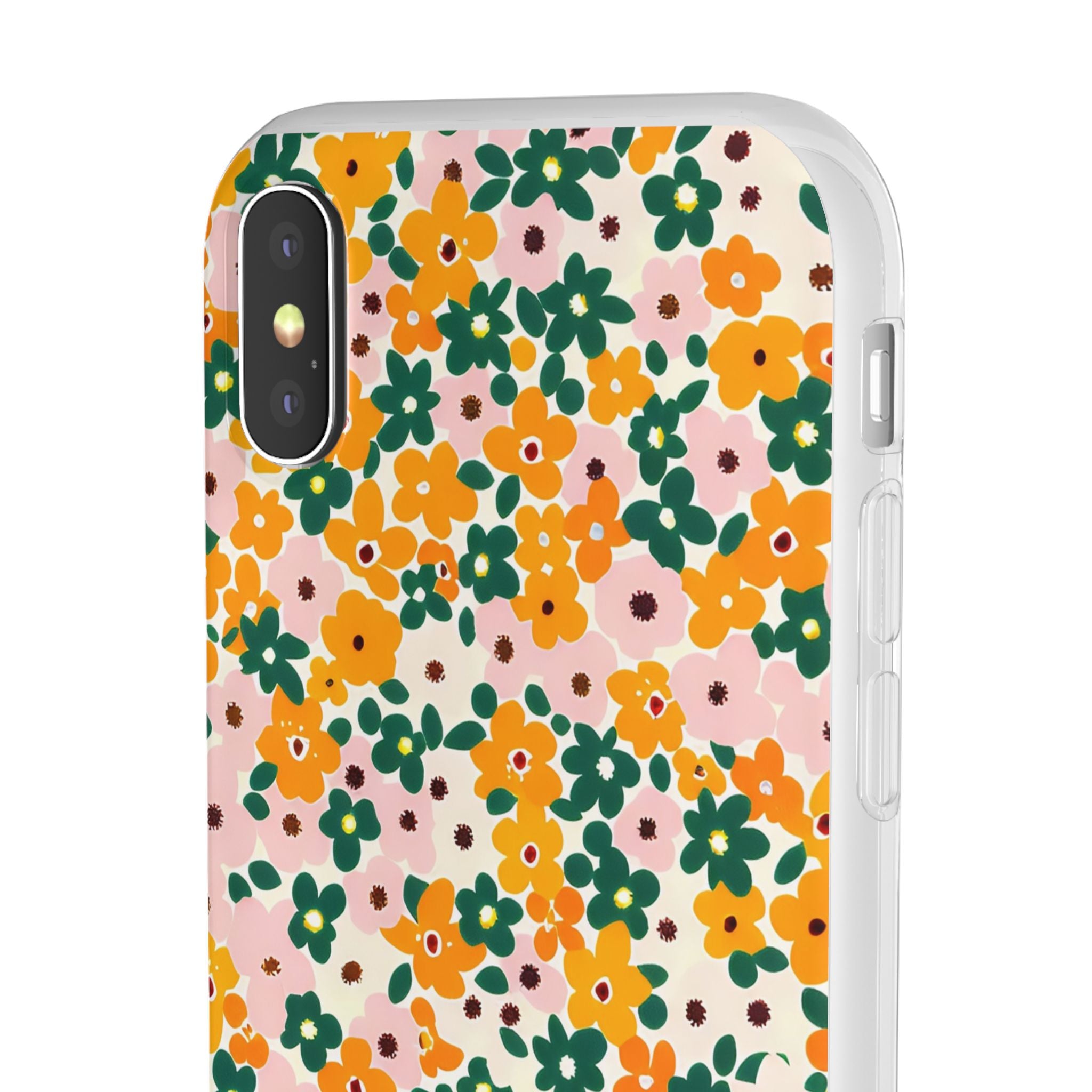 Vibrant Floral Flexi Case, Artsulli - Art is Long, Life is Short, Phone Case, , , , , , ,