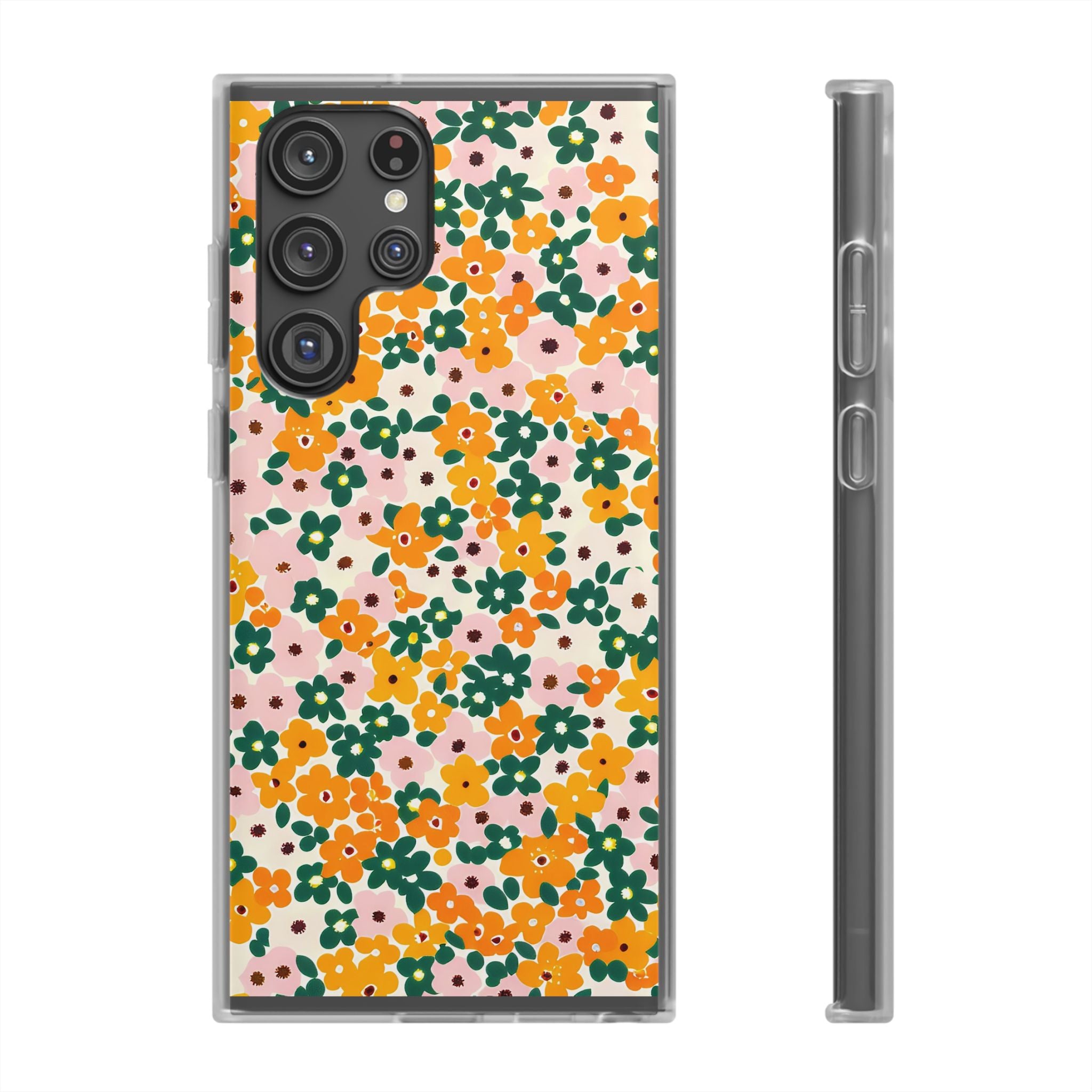 Vibrant Floral Flexi Case, Artsulli - Art is Long, Life is Short, Phone Case, Size, Samsung Galaxy S22 Ultra with gift packaging, , , , , 30808092654357331400