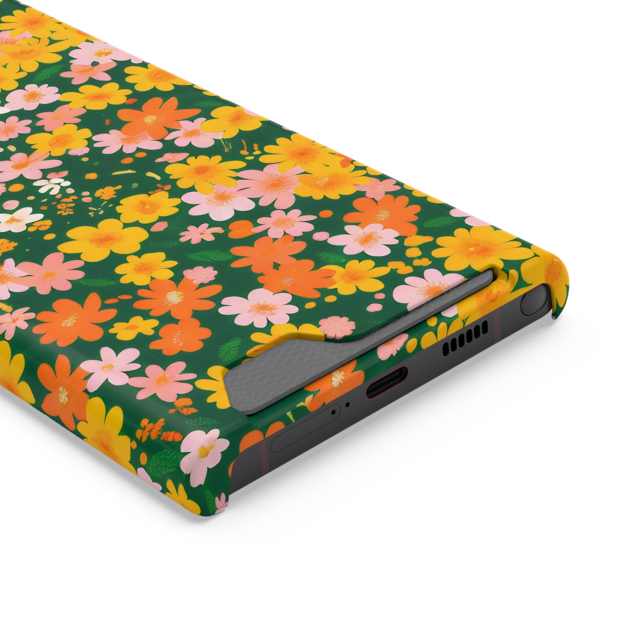 Phone Case With Card Holder, Artsulli - Art is Long, Life is Short, Phone Case, , , , , , ,