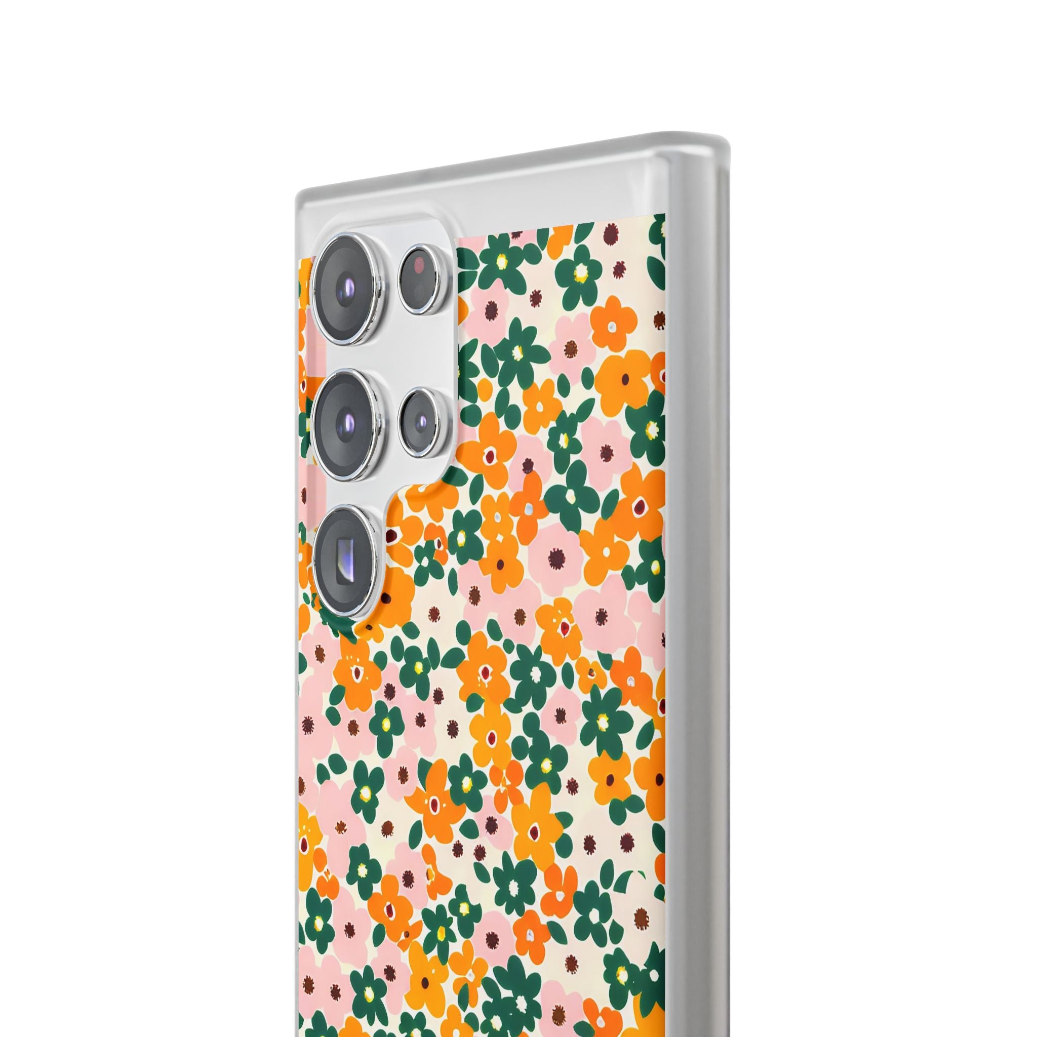 Vibrant Floral Flexi Case, Artsulli - Art is Long, Life is Short, Phone Case, , , , , , ,