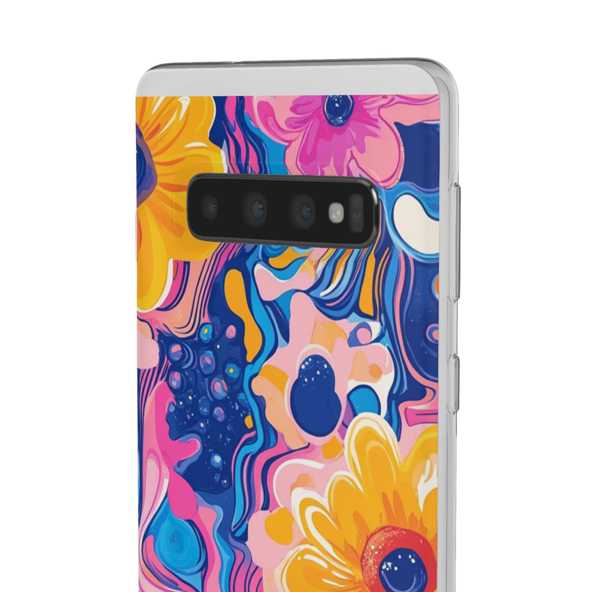 Psychedelic Floral iPhone Case, Artsulli - Art is Long, Life is Short, Phone Case, , , , , , ,