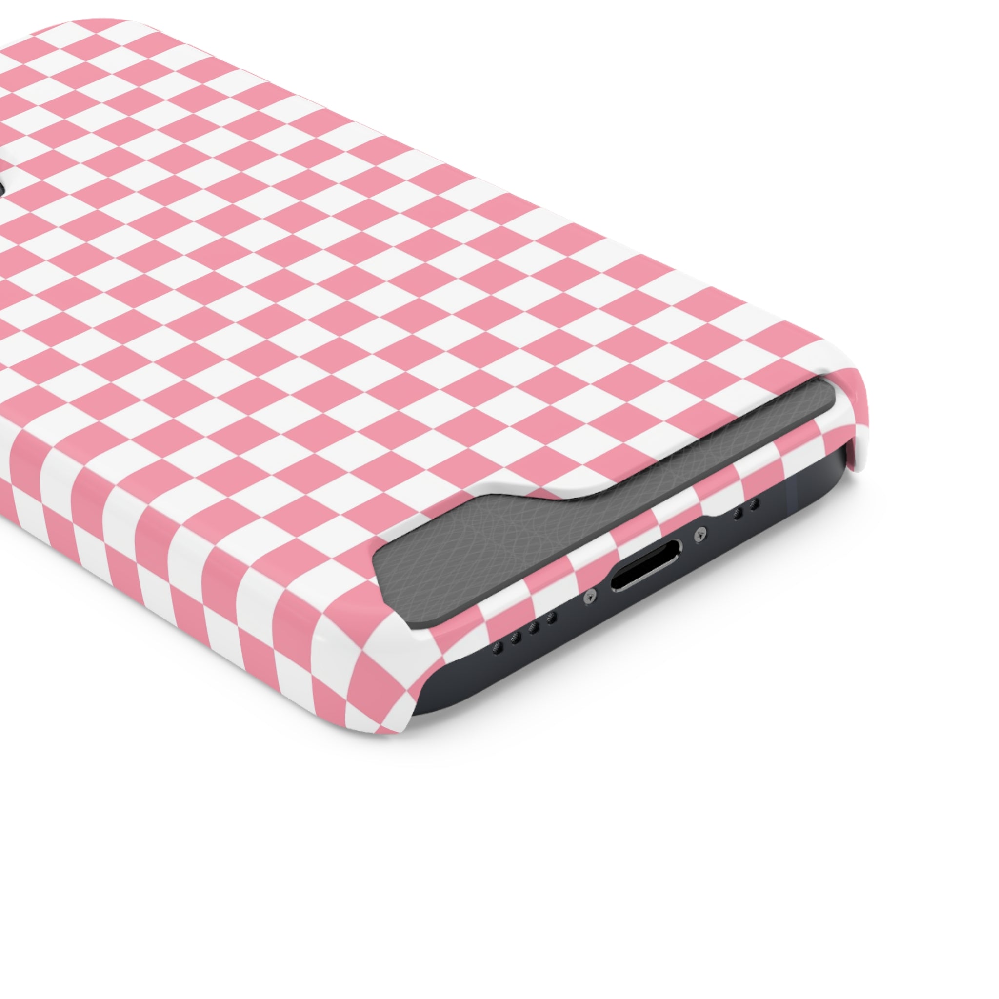 Brigandine Checkered Scene Phone Case With Card Holder, Artsulli - Art is Long, Life is Short, Phone Case, , , , , , ,