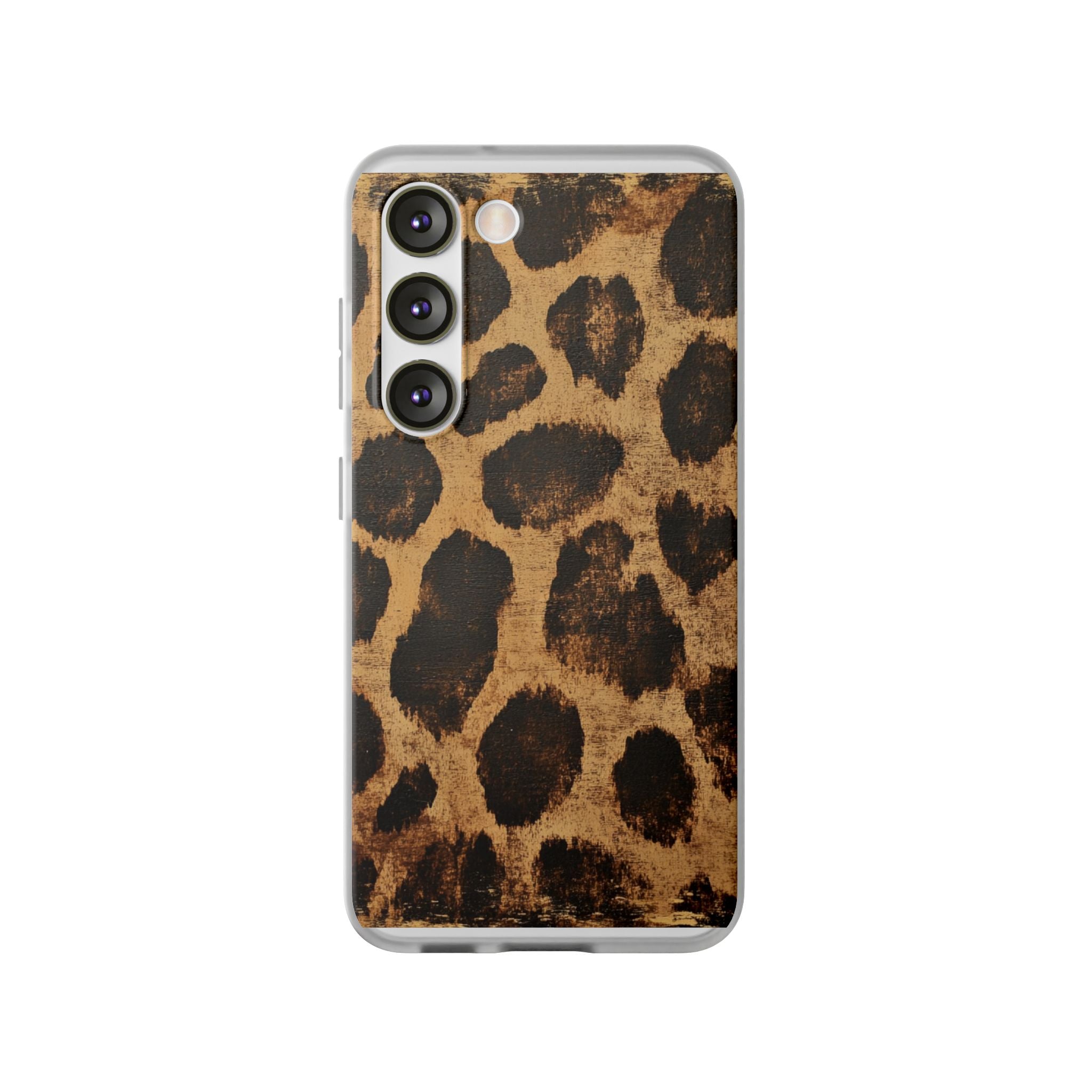 Brown Leopard Print iPhone Case, Artsulli - Art is Long, Life is Short, Phone Case, Size, Samsung Galaxy S23, , , , , 37833823264489324062
