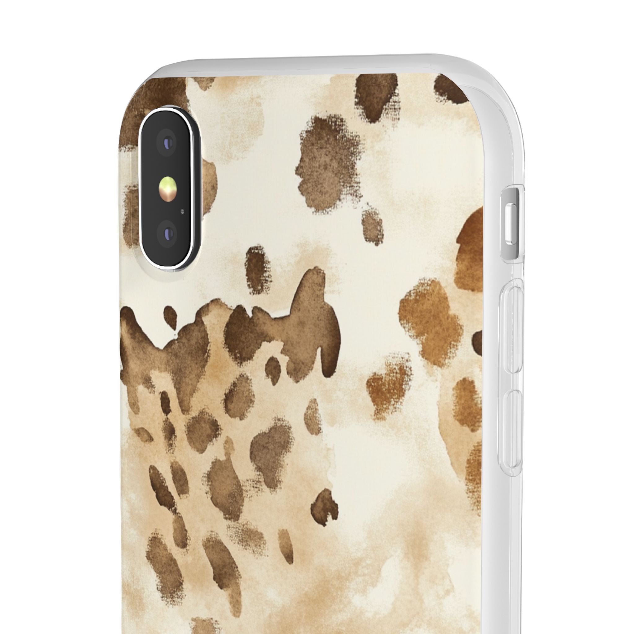 Brown and Beige Watercolor Dalmatian Phone Case, Artsulli - Art is Long, Life is Short, Phone Case, , , , , , ,