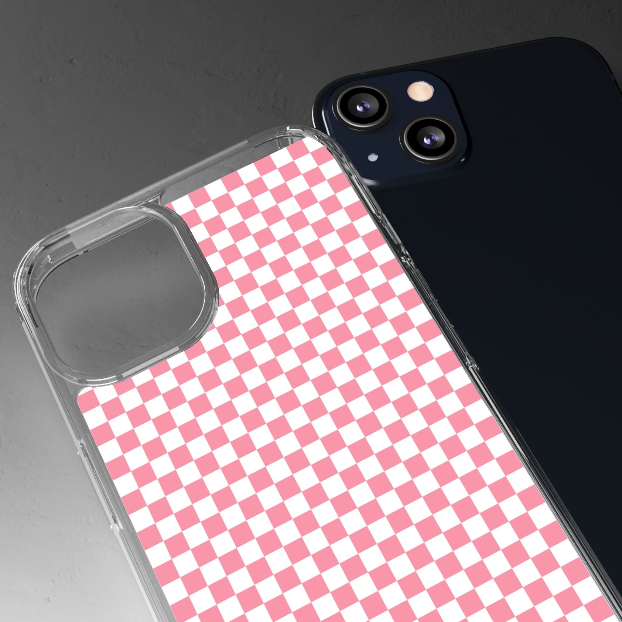 Brigandine Checkered Scene Clear Cases, Artsulli - Art is Long, Life is Short, Phone Case, , , , , , ,