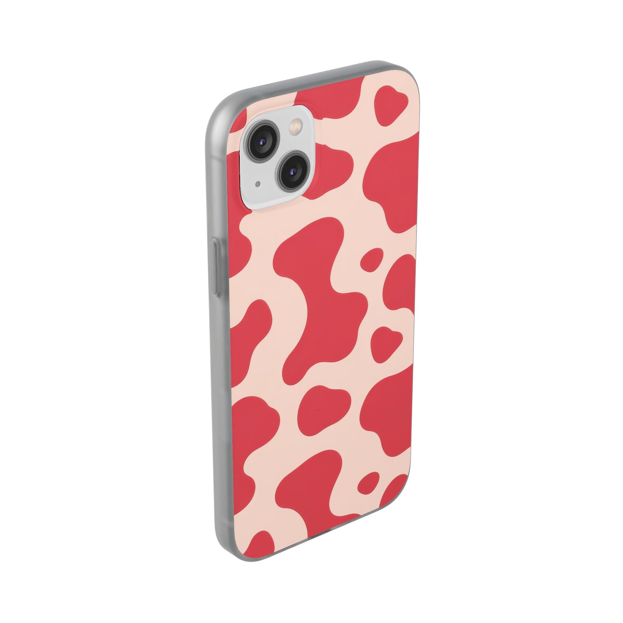 Red Jungle Cow Flexi Cases, Artsulli - Art is Long, Life is Short, Phone Case, , , , , , ,