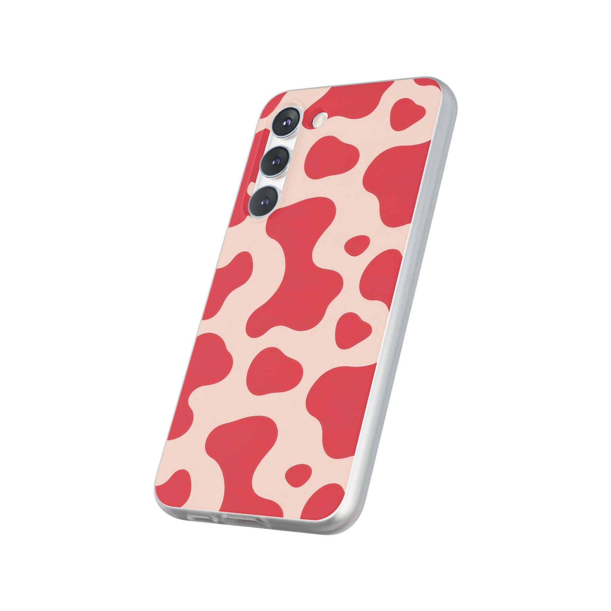 Red Jungle Cow Flexi Cases, Artsulli - Art is Long, Life is Short, Phone Case, , , , , , ,