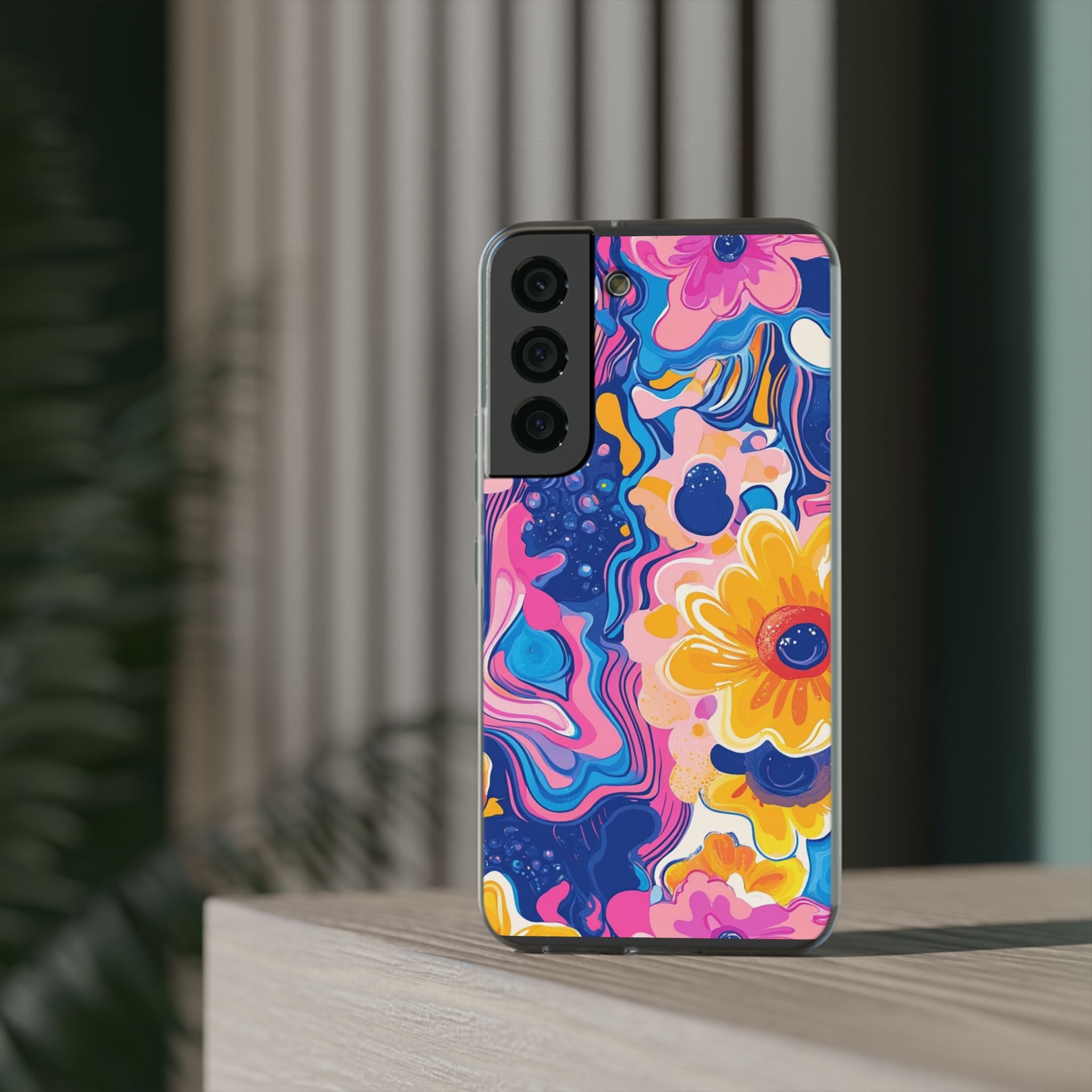 Psychedelic Floral iPhone Case, Artsulli - Art is Long, Life is Short, Phone Case, , , , , , ,