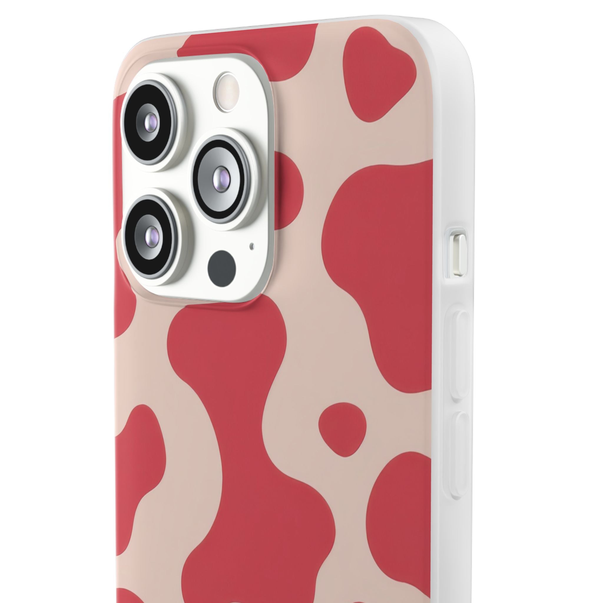 Red Jungle Cow Flexi Cases, Artsulli - Art is Long, Life is Short, Phone Case, , , , , , ,