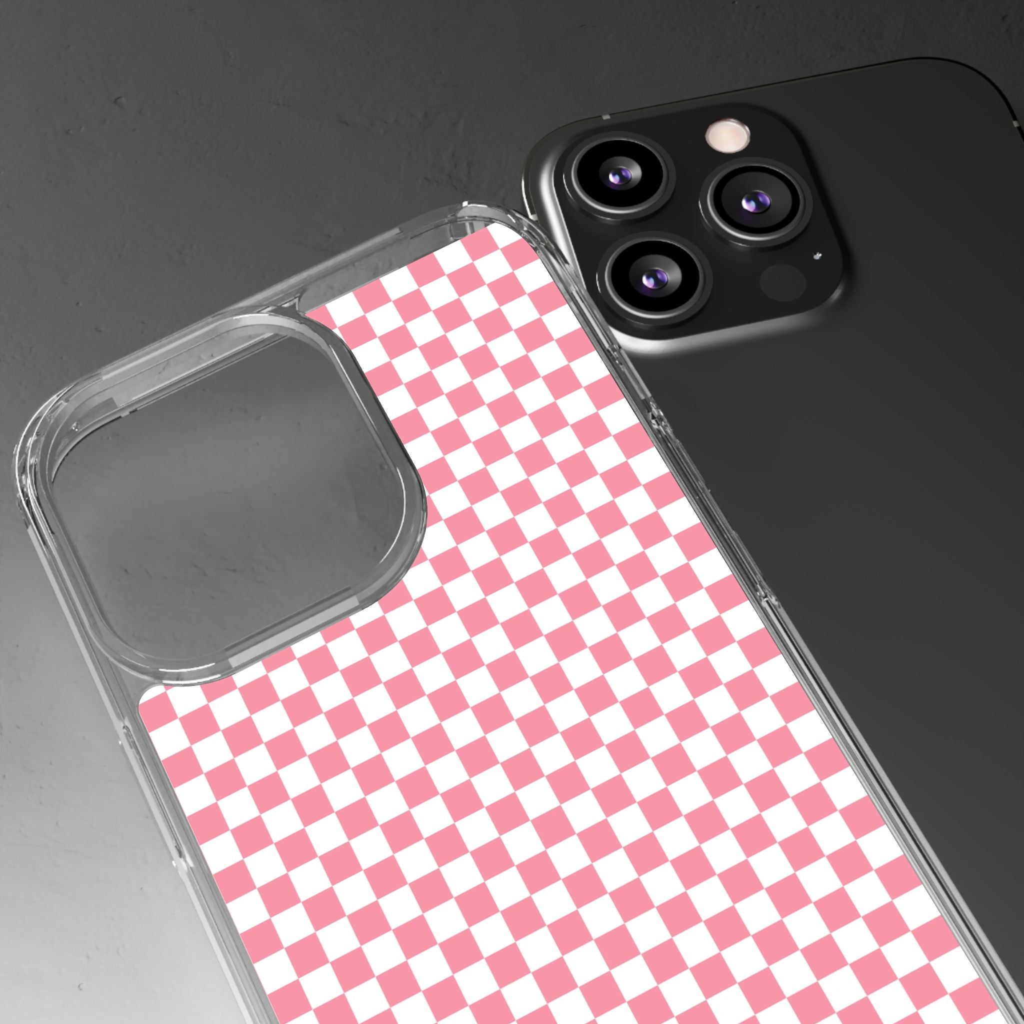 Brigandine Checkered Scene Clear Cases, Artsulli - Art is Long, Life is Short, Phone Case, , , , , , ,