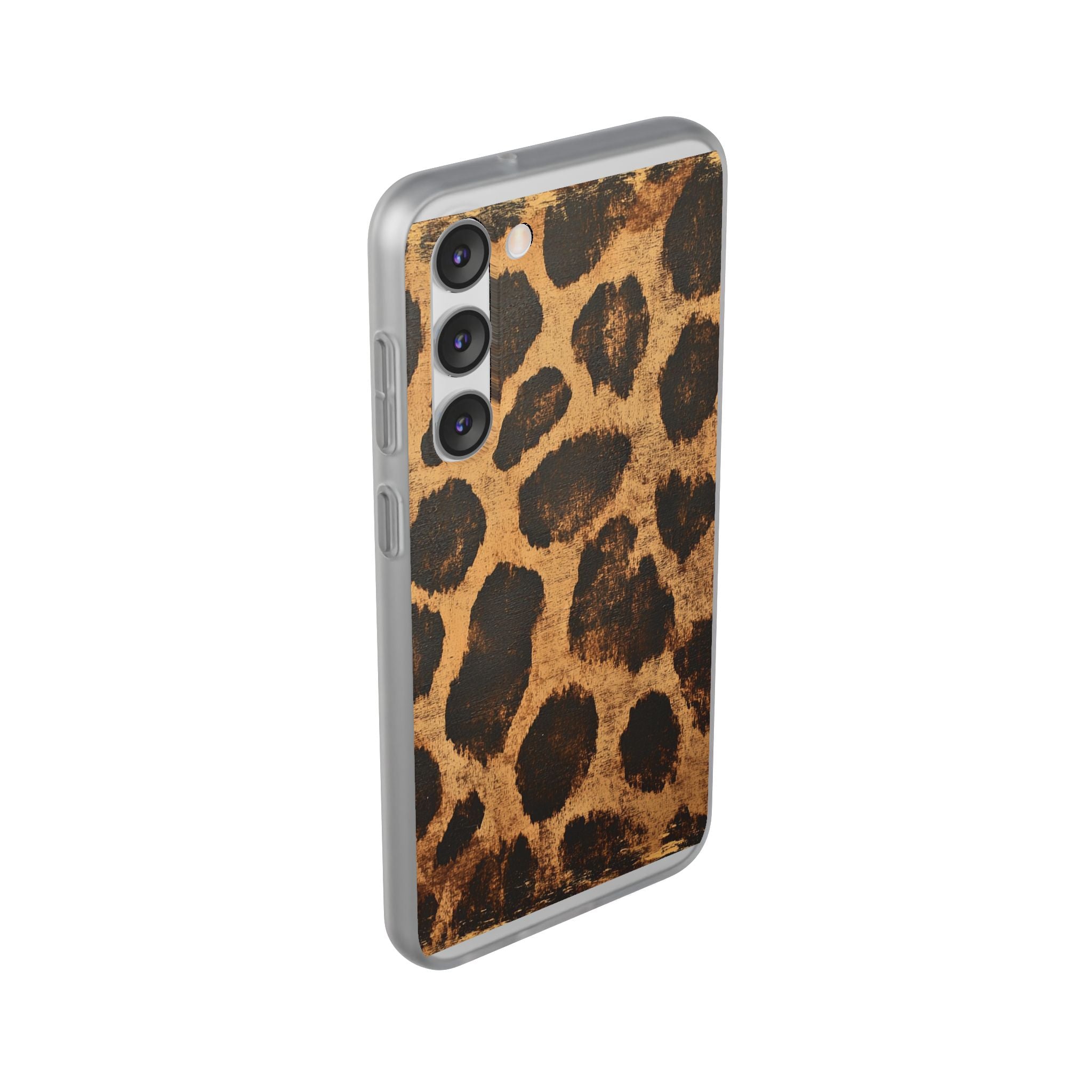 Brown Leopard Print iPhone Case, Artsulli - Art is Long, Life is Short, Phone Case, , , , , , ,