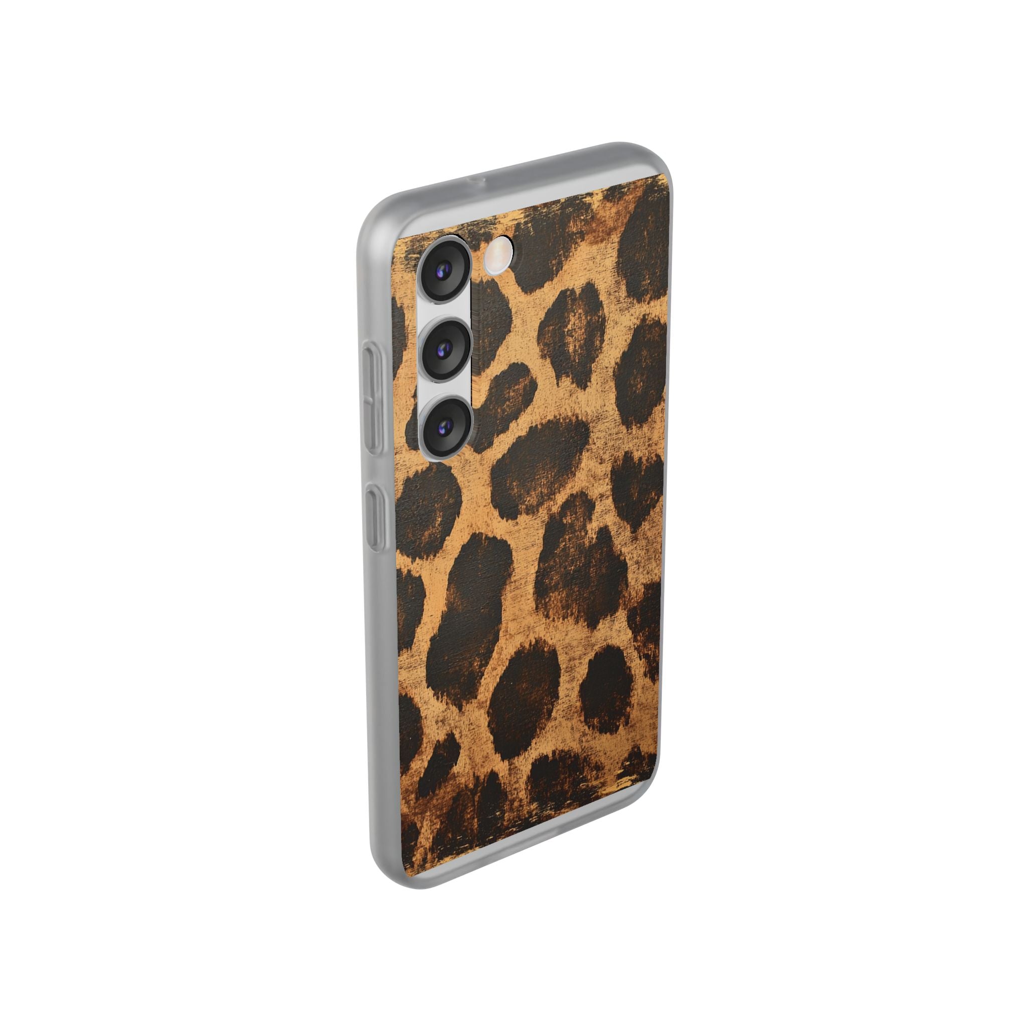 Brown Leopard Print iPhone Case, Artsulli - Art is Long, Life is Short, Phone Case, , , , , , ,