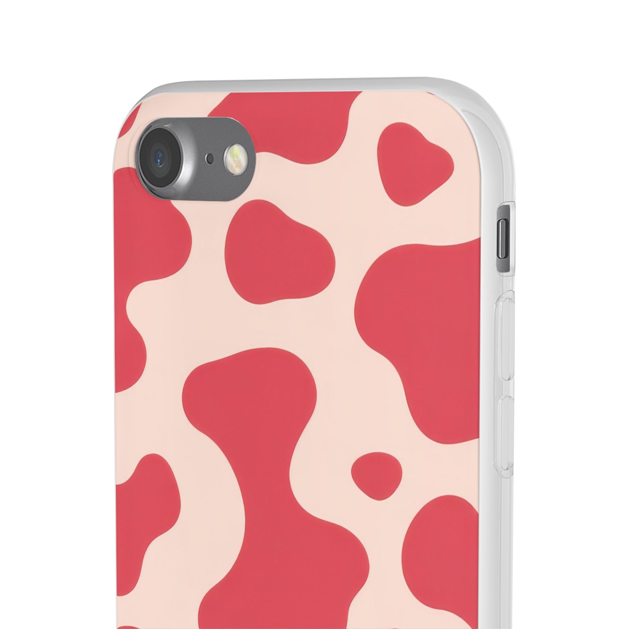 Red Jungle Cow Flexi Cases, Artsulli - Art is Long, Life is Short, Phone Case, , , , , , ,