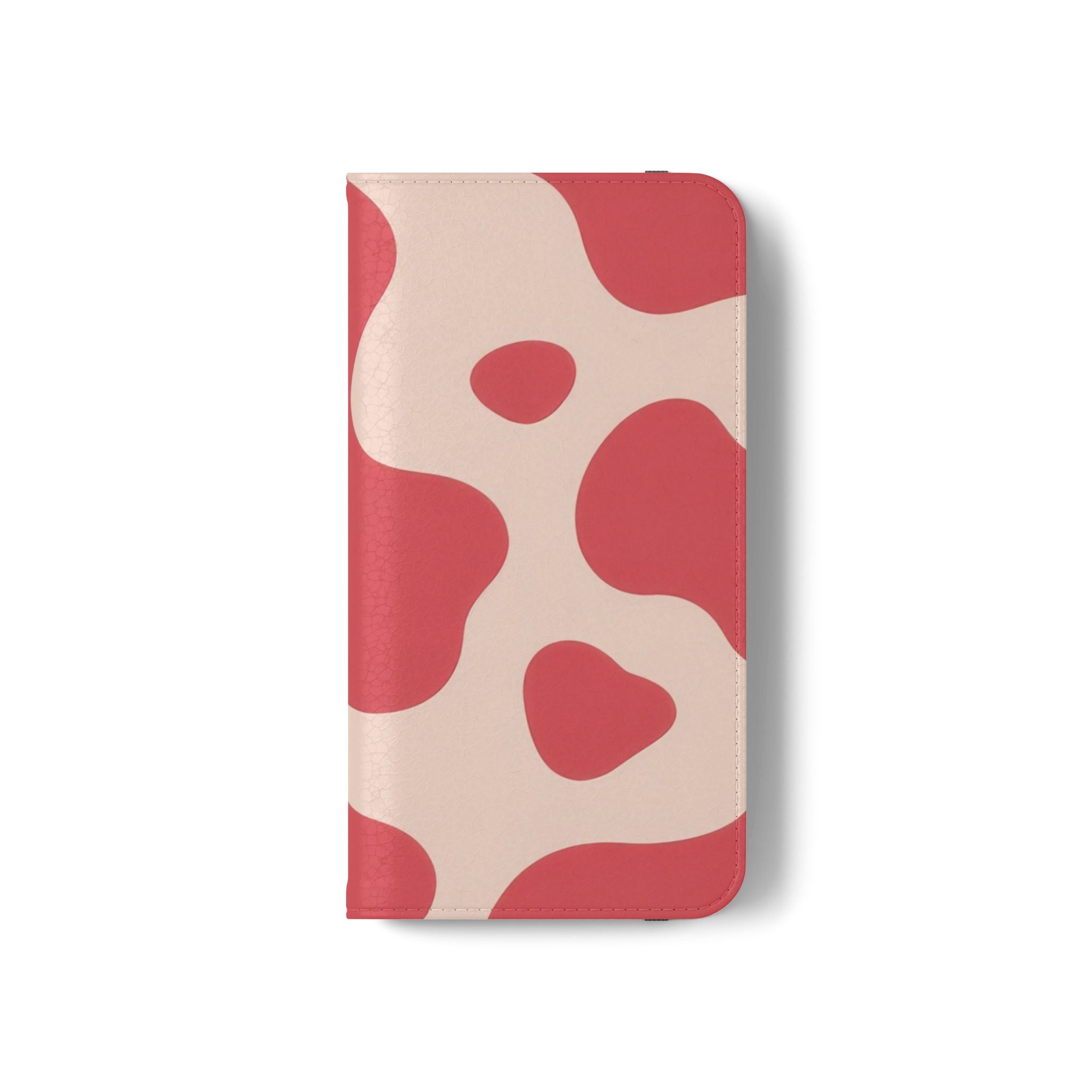 Red Jungle Cow Flip Cases, Artsulli - Art is Long, Life is Short, Phone Case, , , , , , ,