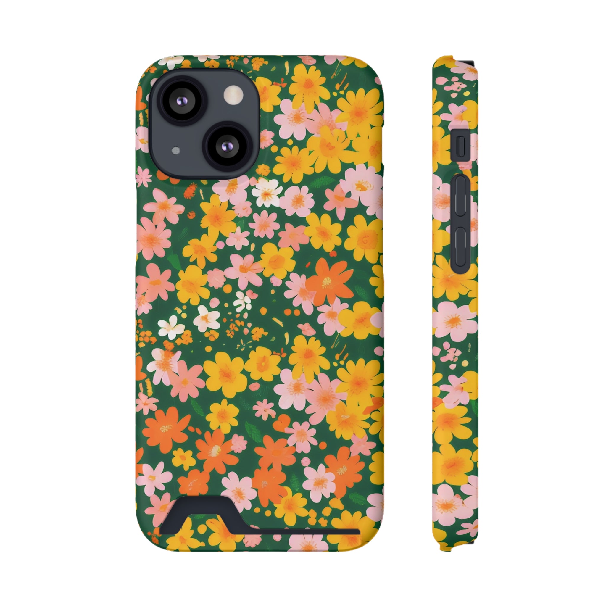 Phone Case With Card Holder, Artsulli - Art is Long, Life is Short, Phone Case, Size, iPhone 13 Mini, Surface, Matte, Shape, Without gift packaging, 10499521892005611853