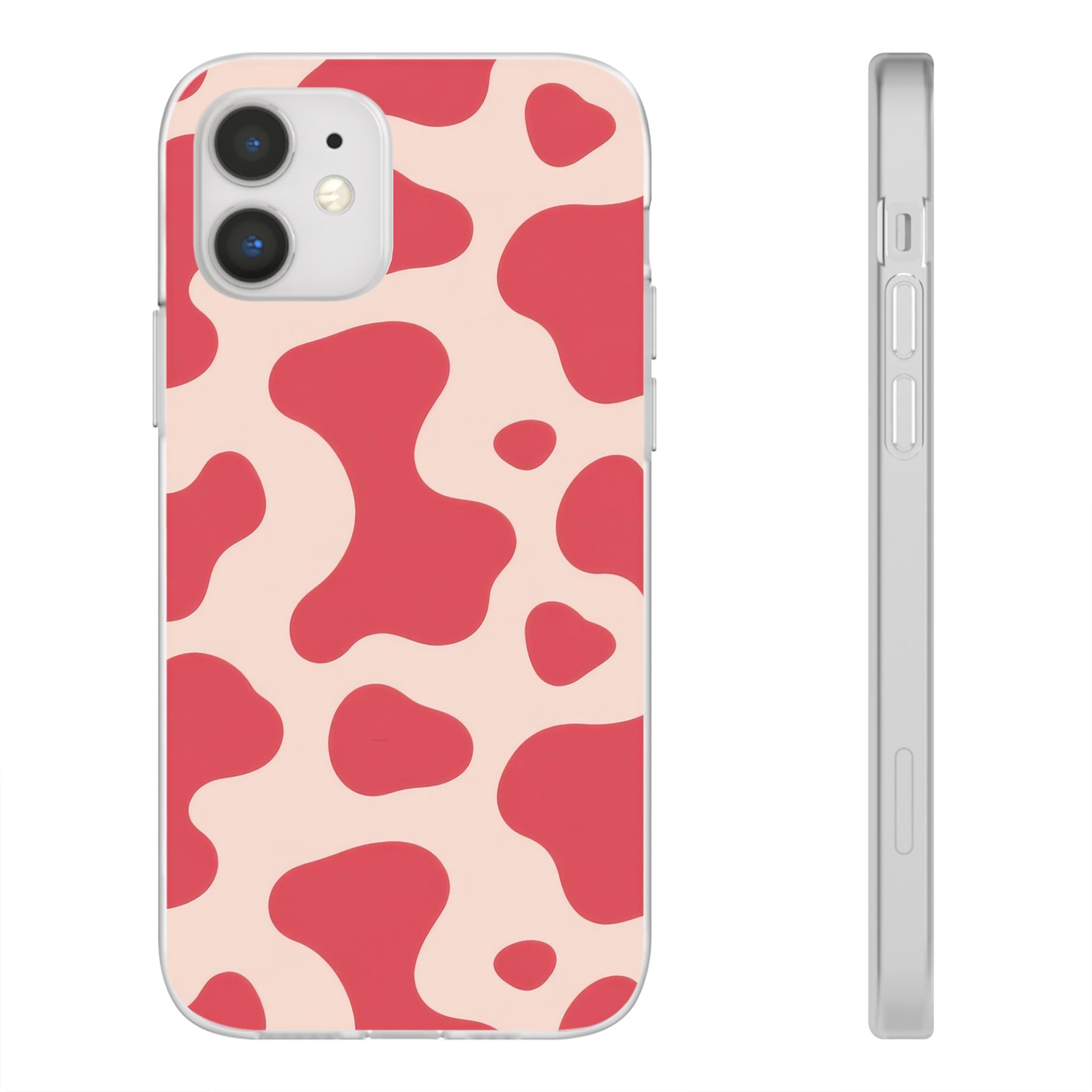 Red Jungle Cow Flexi Cases, Artsulli - Art is Long, Life is Short, Phone Case, Size, iPhone 12, , , , , 80521549138367170280