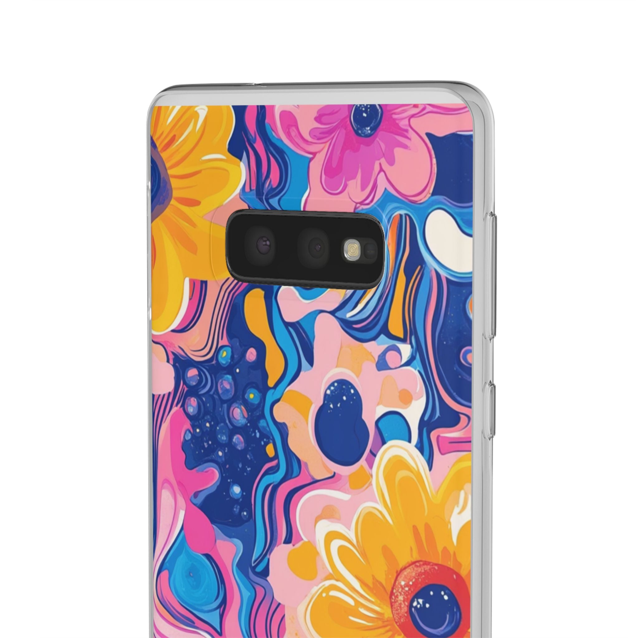 Psychedelic Floral iPhone Case, Artsulli - Art is Long, Life is Short, Phone Case, , , , , , ,