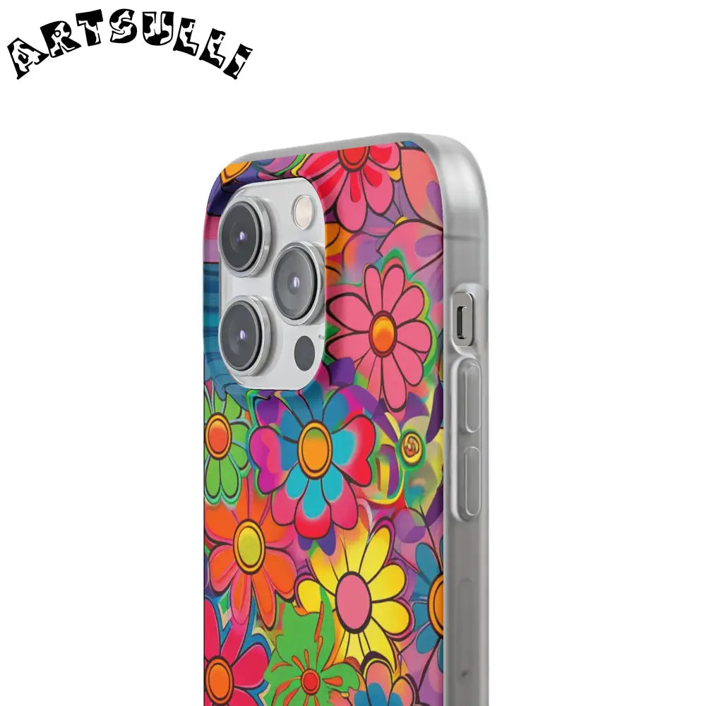 JAKKOUTTHEBXX Chromatic Daisy Dream Flexi Cases JAKKOUTTHEBXX