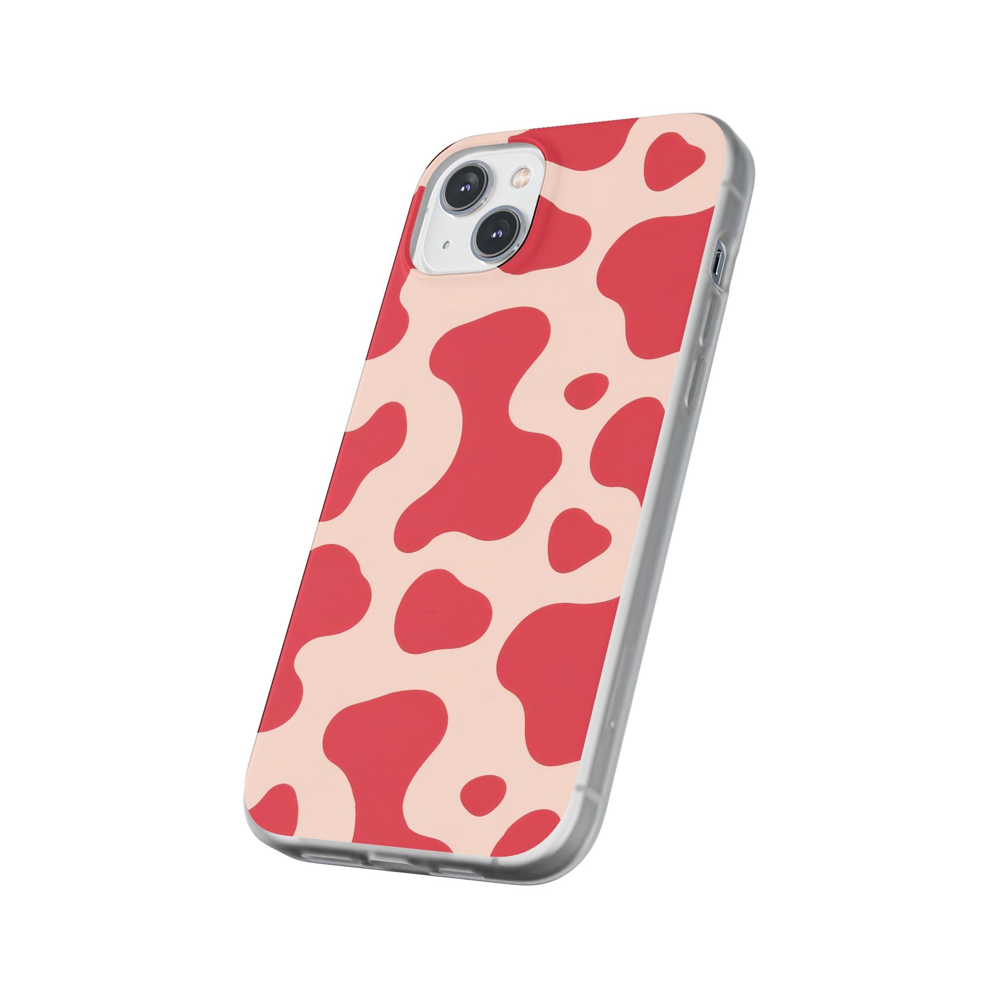 Red Jungle Cow Flexi Cases, Artsulli - Art is Long, Life is Short, Phone Case, , , , , , ,