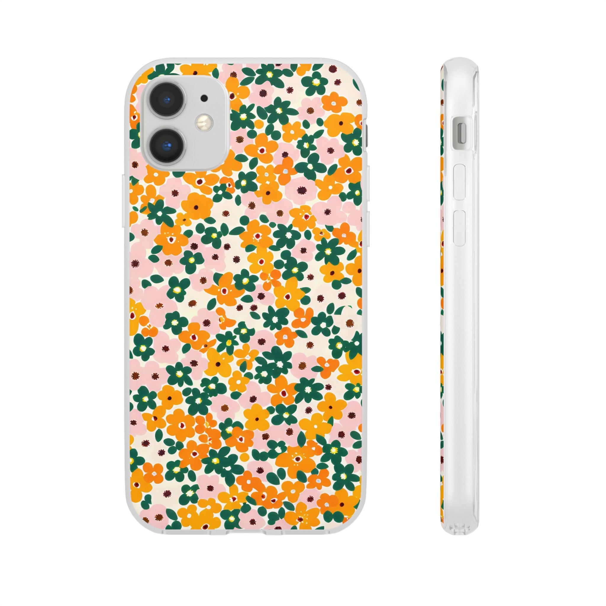 Vibrant Floral Flexi Case, Artsulli - Art is Long, Life is Short, Phone Case, Size, iPhone 11 with gift packaging, , , , , 13369749138705621665