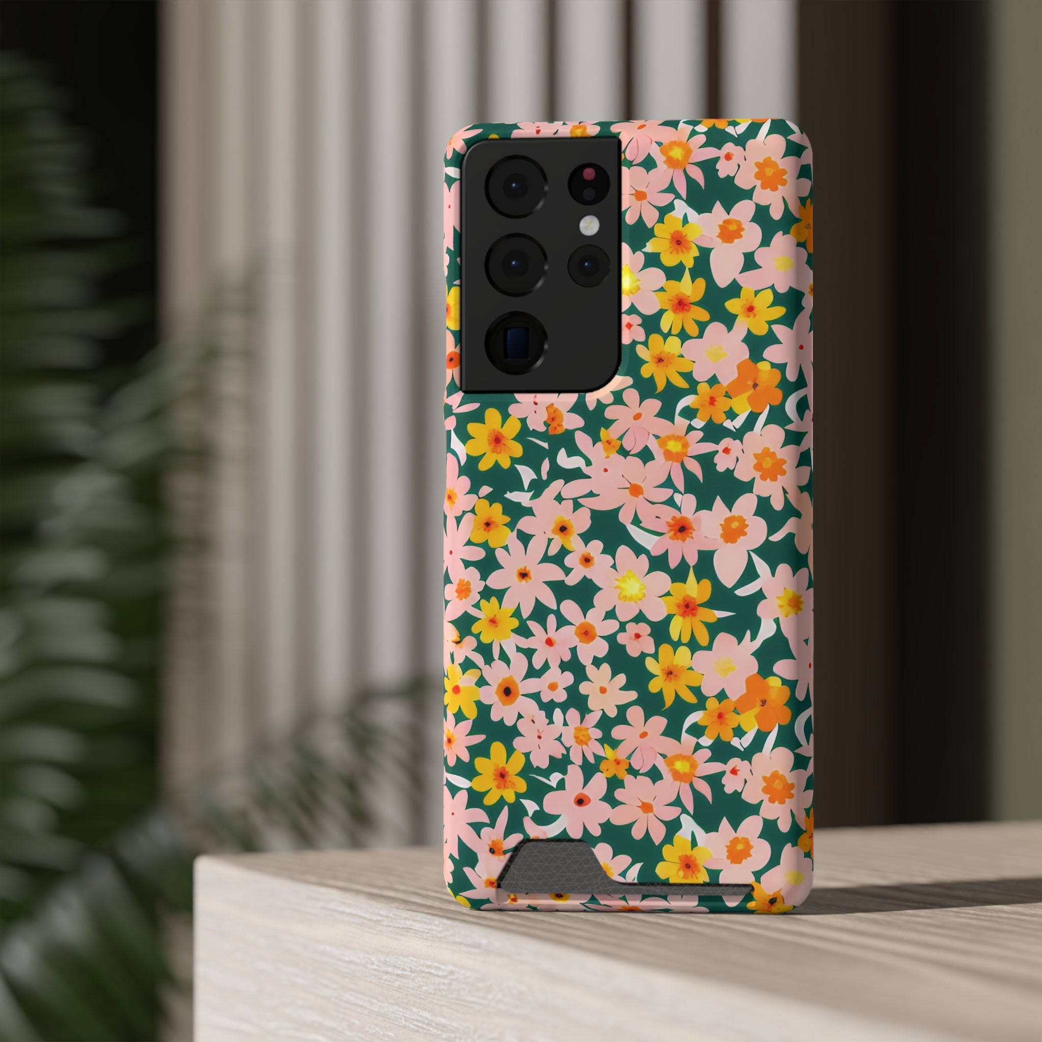 Phone Case With Card Holder, Artsulli - Art is Long, Life is Short, Phone Case, , , , , , ,