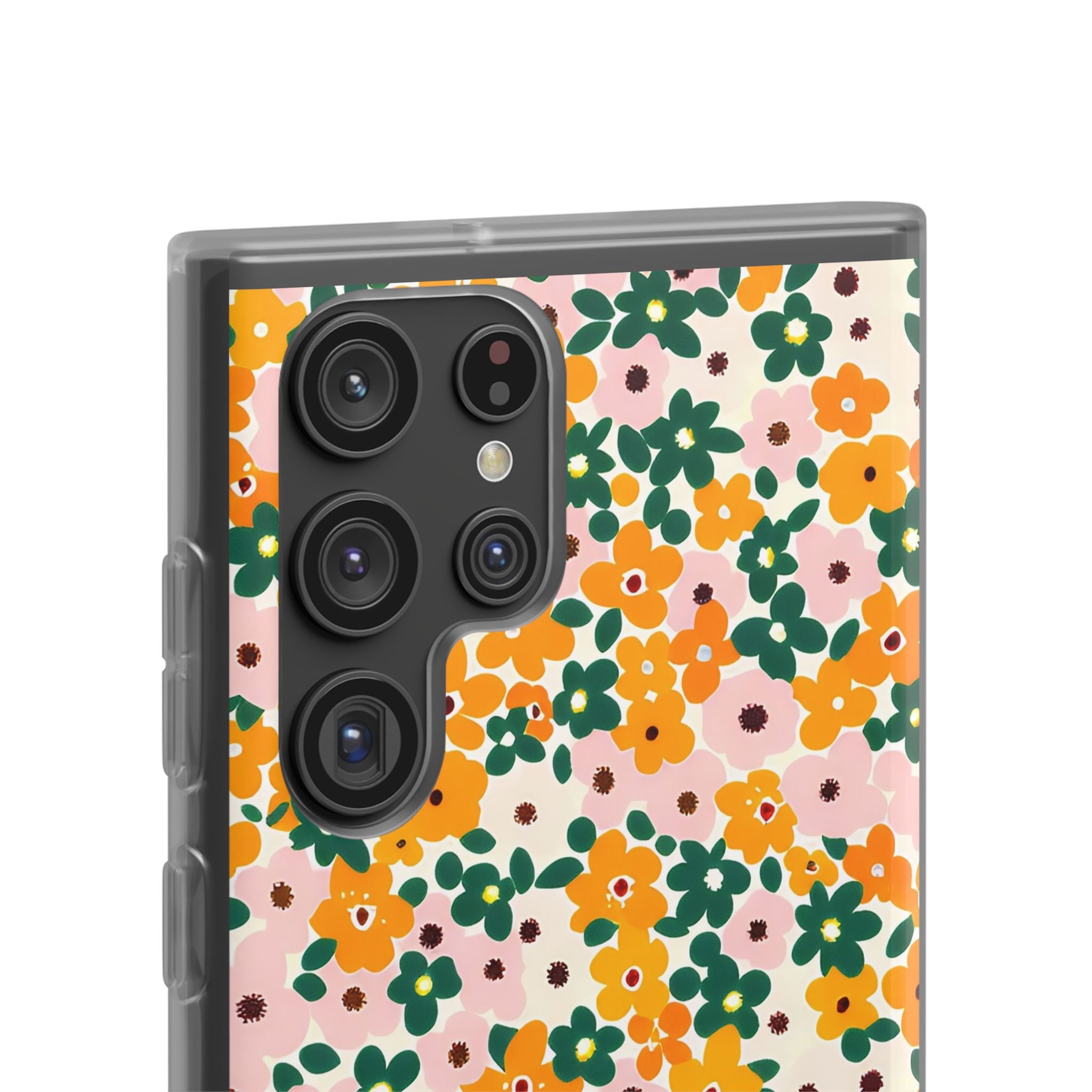Vibrant Floral Flexi Case, Artsulli - Art is Long, Life is Short, Phone Case, , , , , , ,