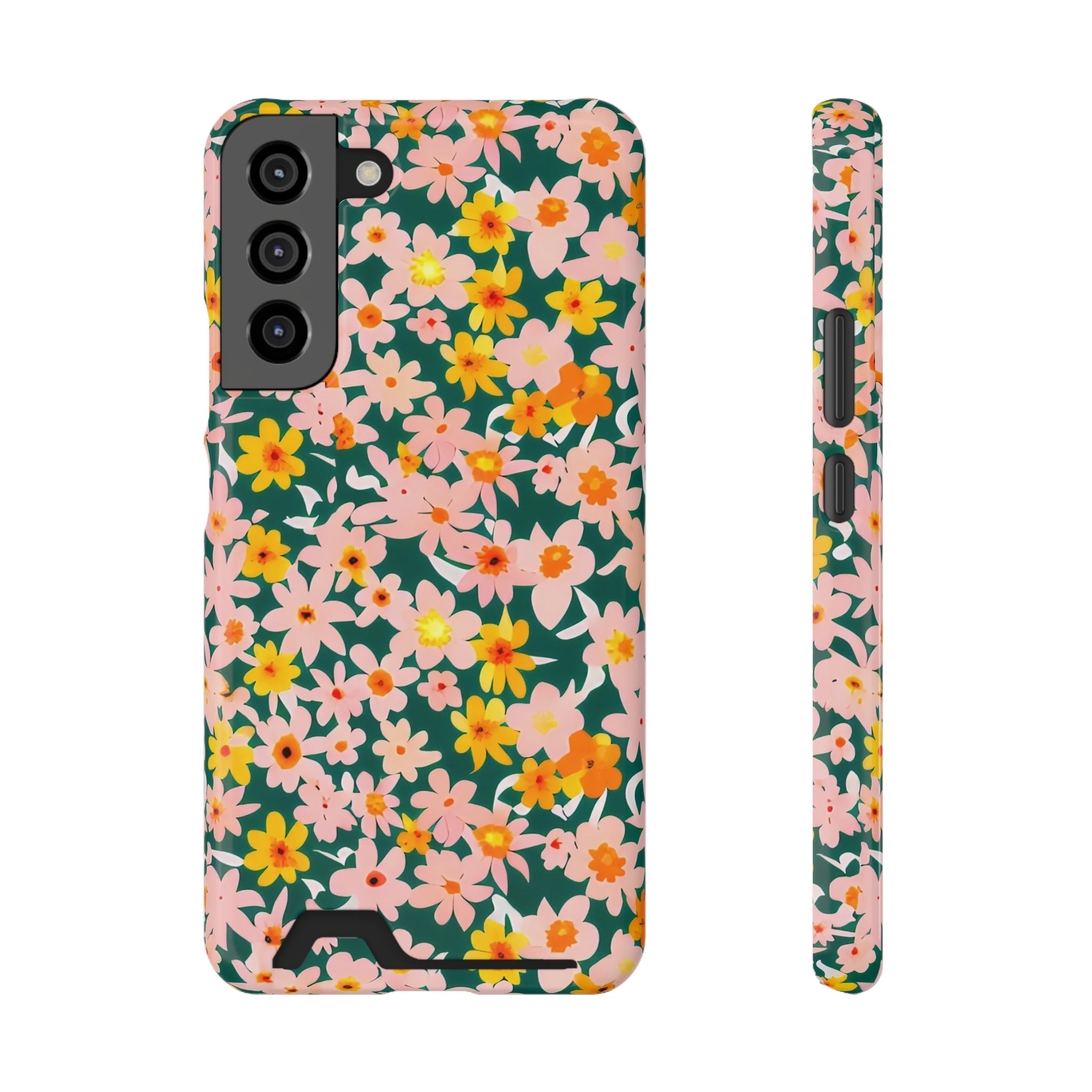 Phone Case With Card Holder, Artsulli - Art is Long, Life is Short, Phone Case, Size, Samsung Galaxy S22 Plus, Surface, Glossy, Shape, Without gift packaging, 71629615871405520462