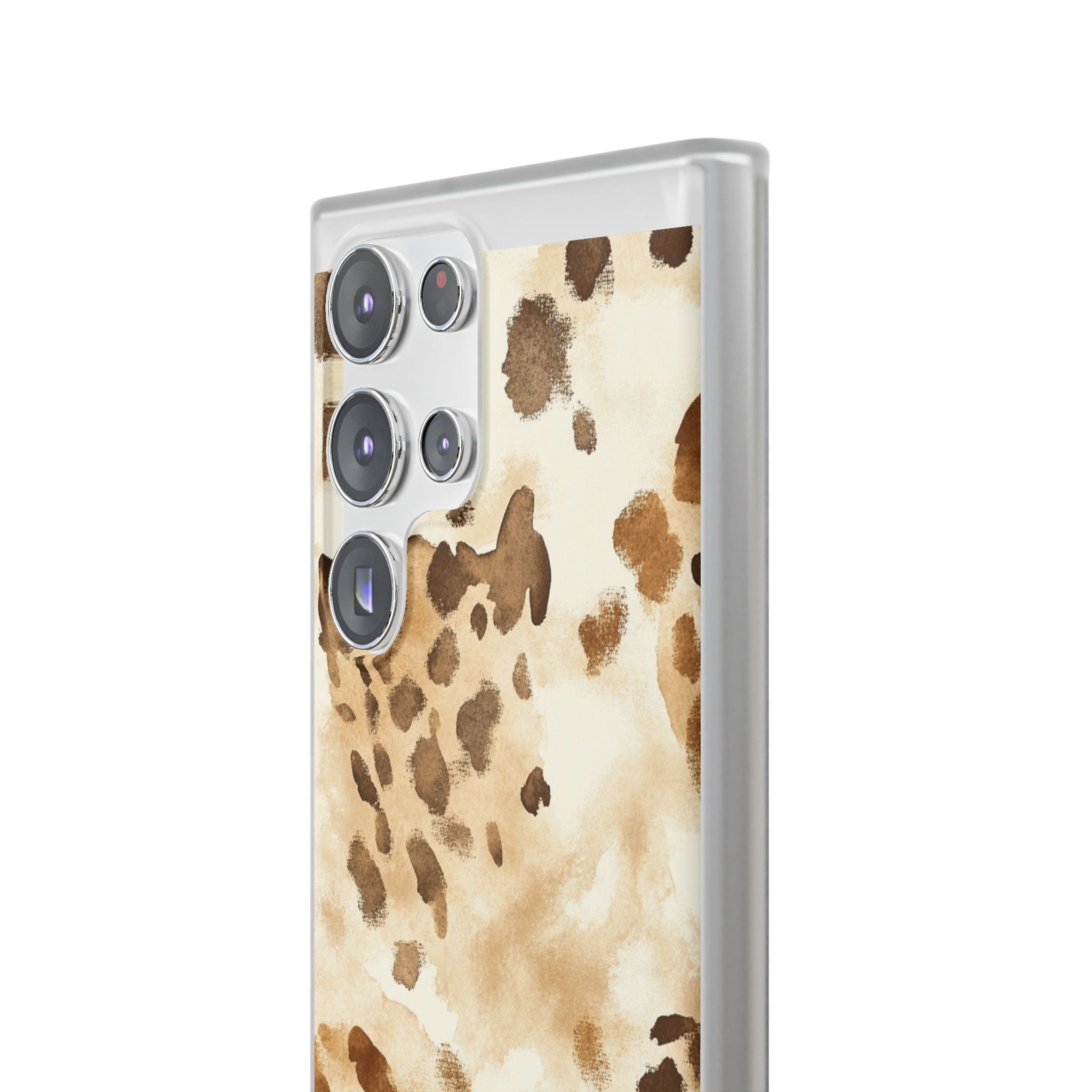 Brown and Beige Watercolor Dalmatian Phone Case, Artsulli - Art is Long, Life is Short, Phone Case, , , , , , ,